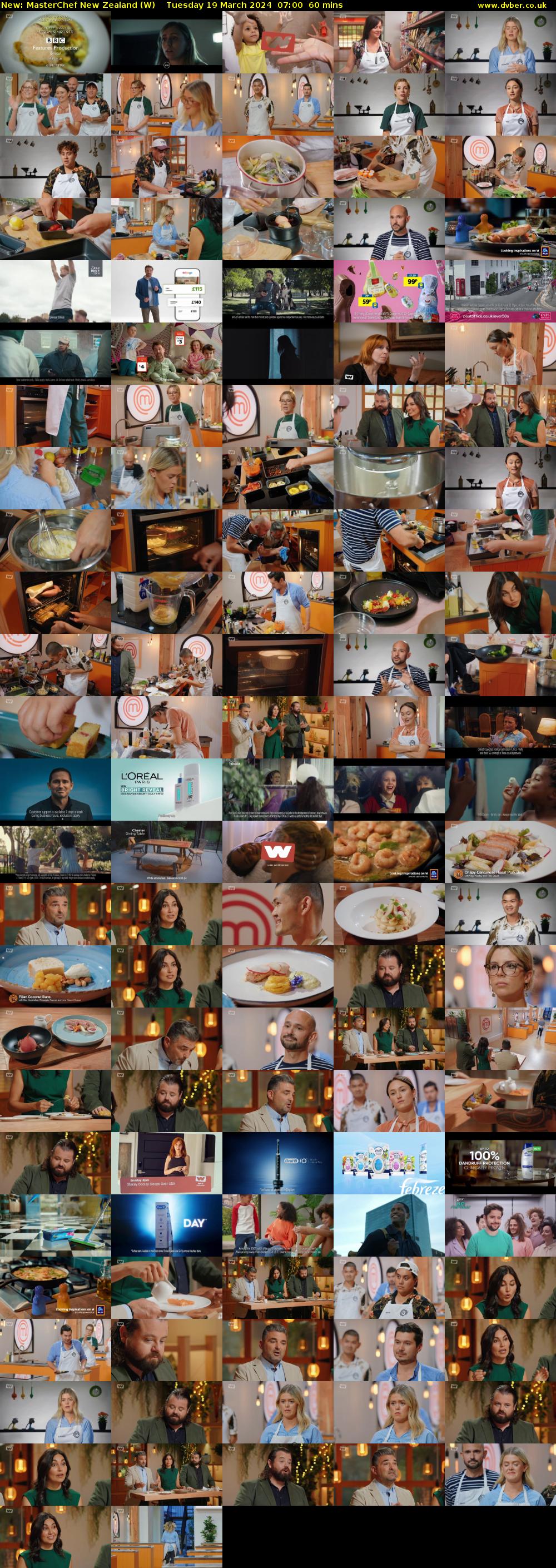 MasterChef New Zealand (W) Tuesday 19 March 2024 07:00 - 08:00