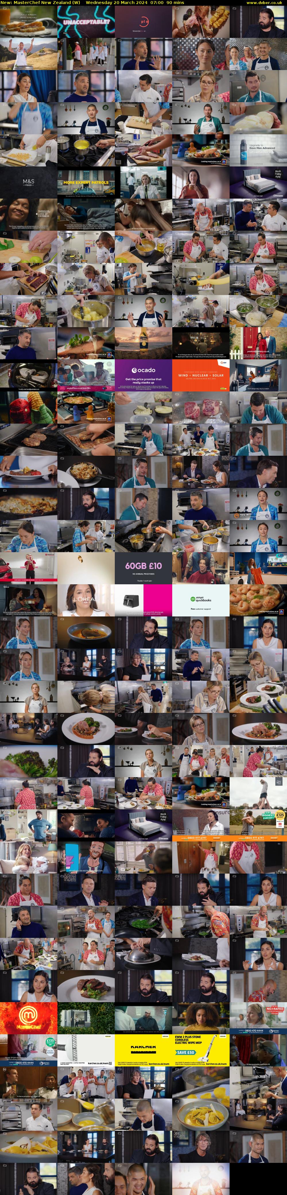 MasterChef New Zealand (W) Wednesday 20 March 2024 07:00 - 08:30