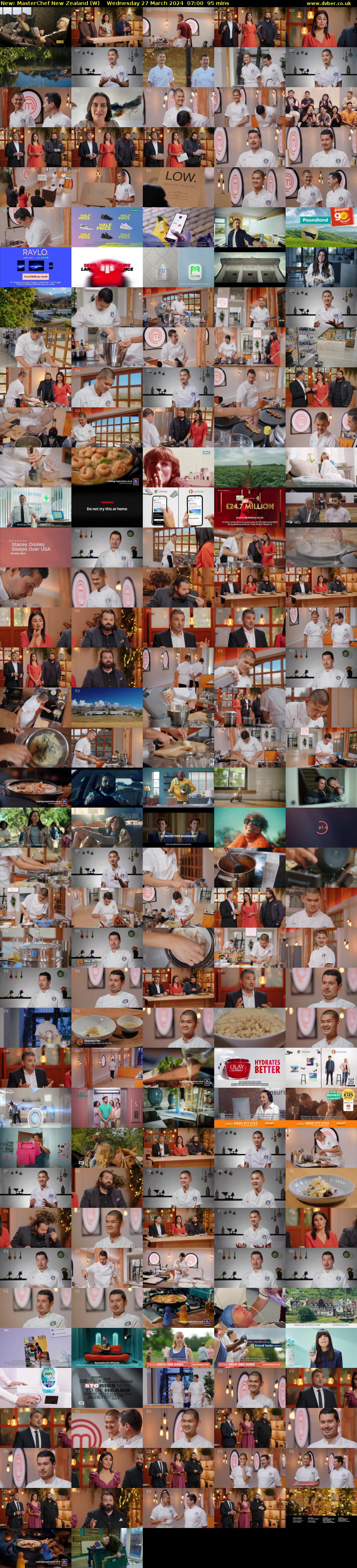 MasterChef New Zealand (W) Wednesday 27 March 2024 07:00 - 08:35