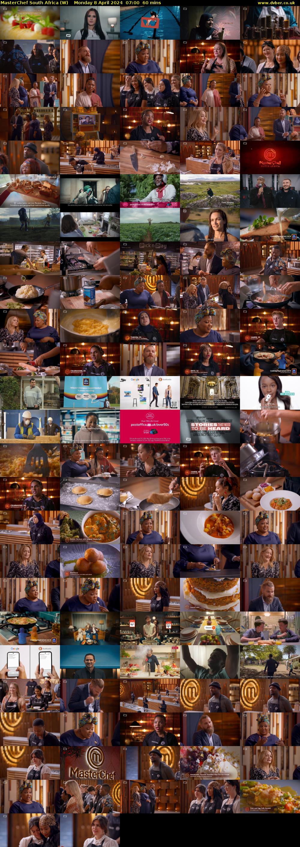 MasterChef South Africa (W) Monday 8 April 2024 07:00 - 08:00