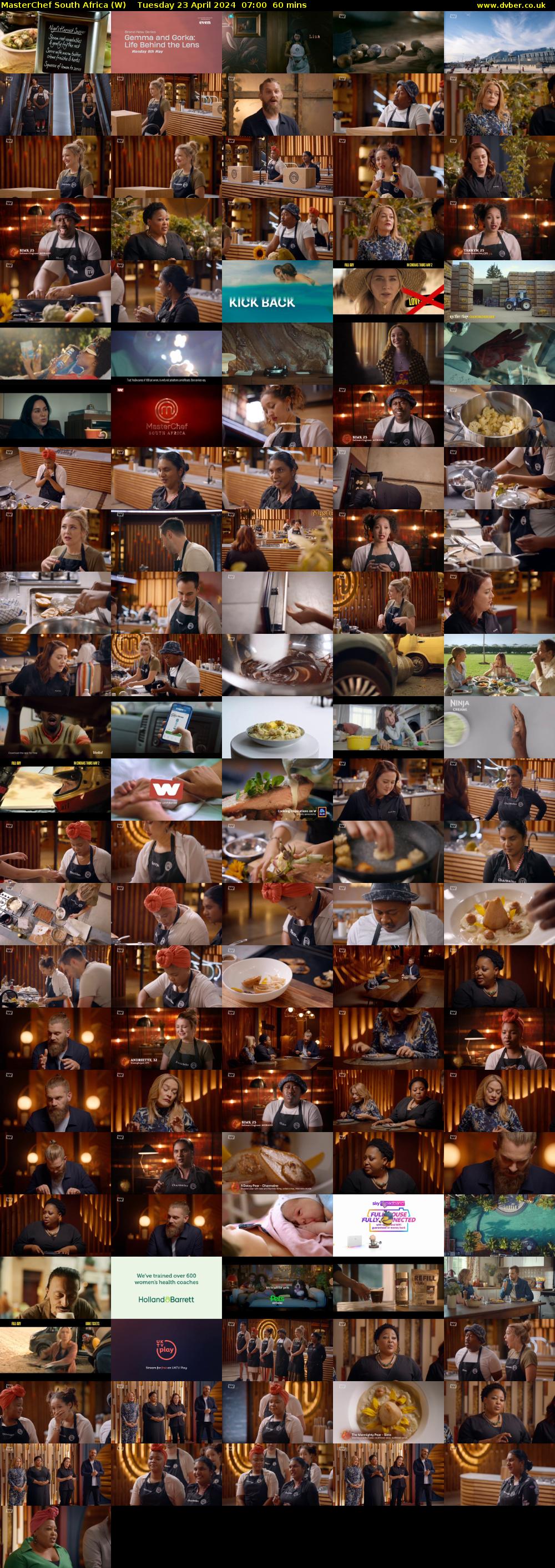 MasterChef South Africa (W) Tuesday 23 April 2024 07:00 - 08:00