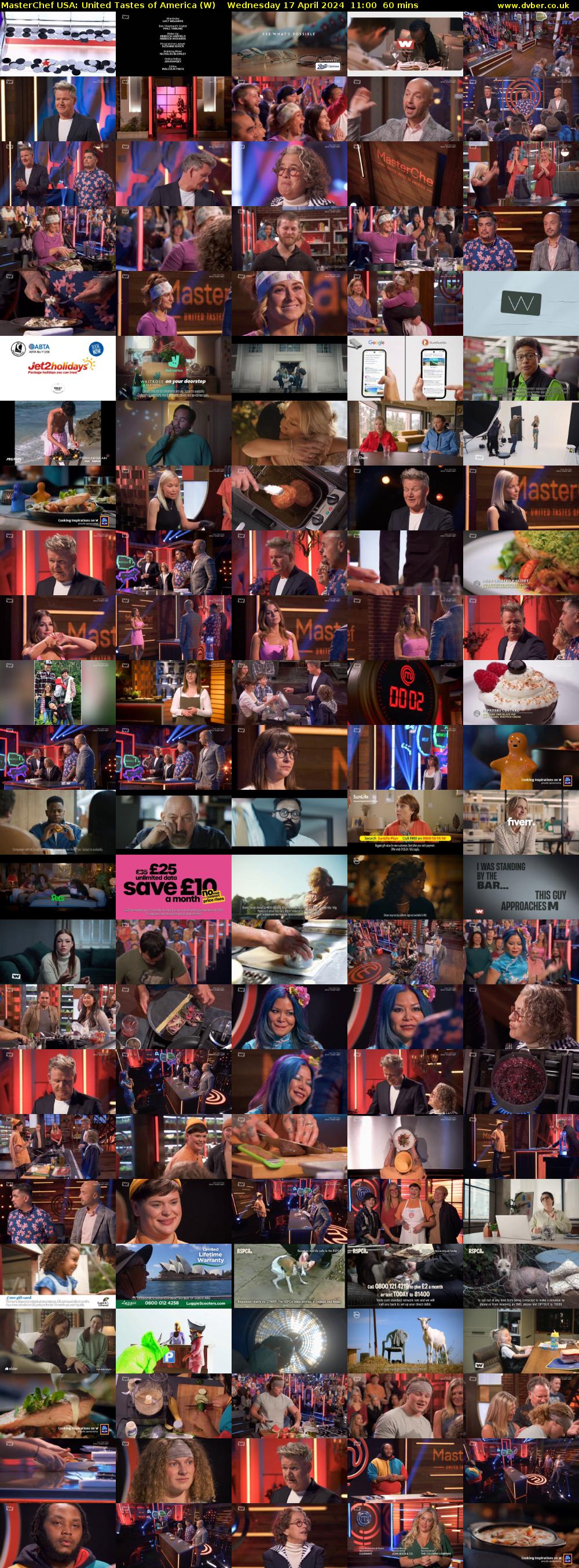 MasterChef USA: United Tastes of America (W) Wednesday 17 April 2024 11:00 - 12:00