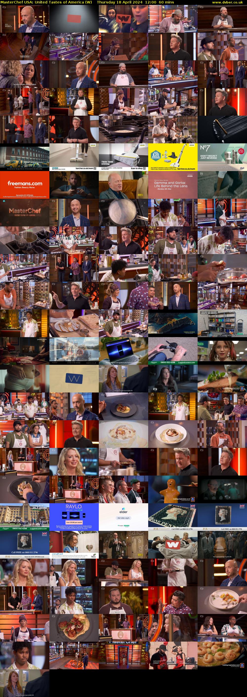 MasterChef USA: United Tastes of America (W) Thursday 18 April 2024 12:00 - 13:00