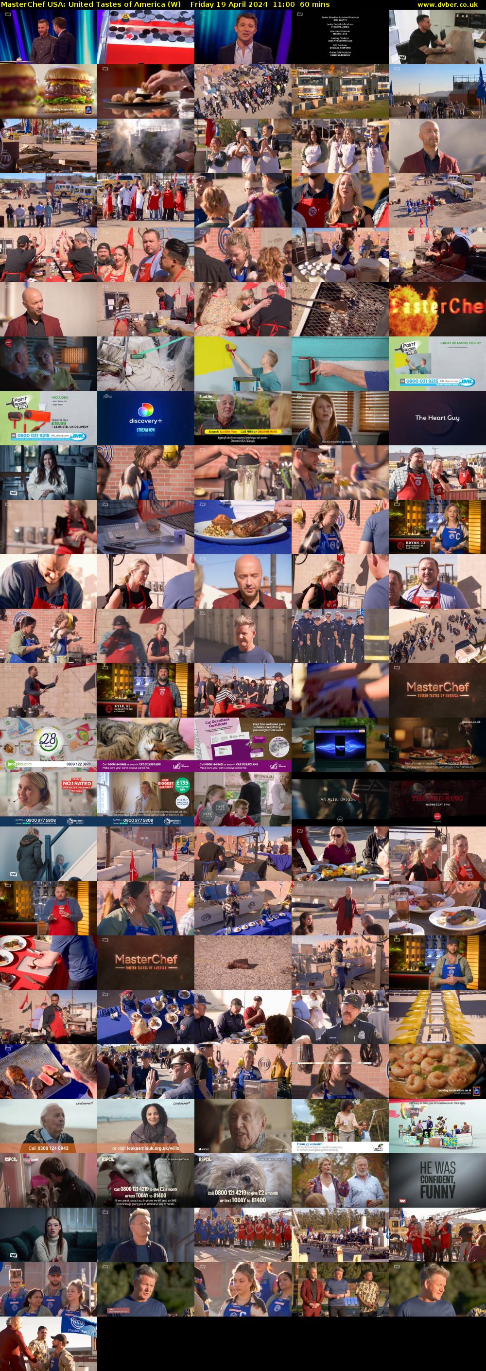 MasterChef USA: United Tastes of America (W) Friday 19 April 2024 11:00 - 12:00