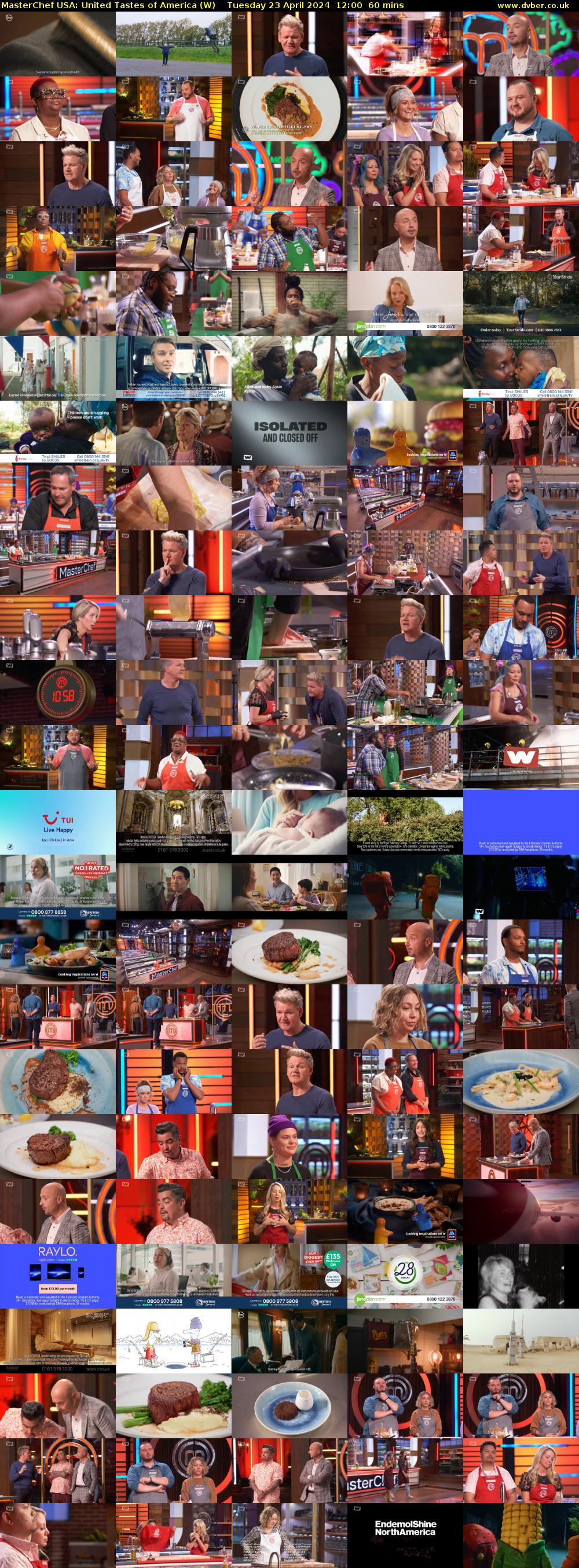MasterChef USA: United Tastes of America (W) Tuesday 23 April 2024 12:00 - 13:00