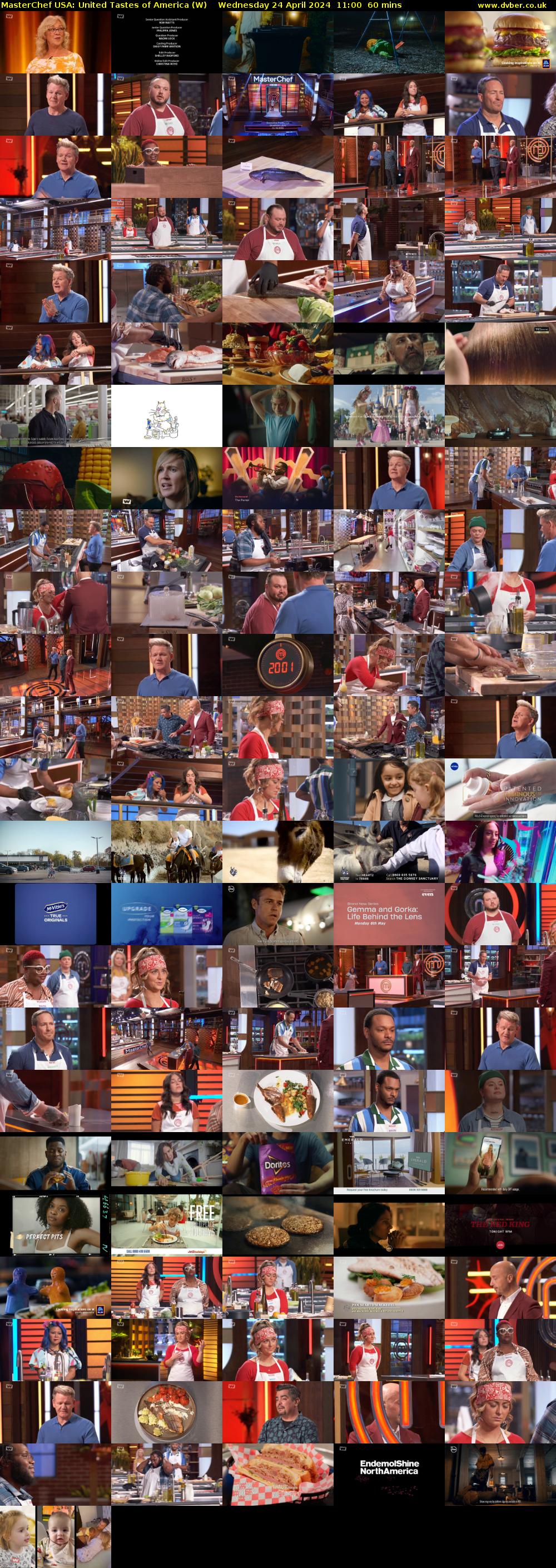 MasterChef USA: United Tastes of America (W) Wednesday 24 April 2024 11:00 - 12:00