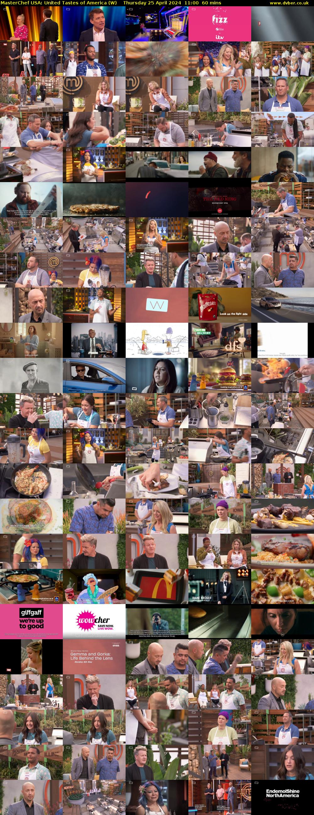 MasterChef USA: United Tastes of America (W) Thursday 25 April 2024 11:00 - 12:00
