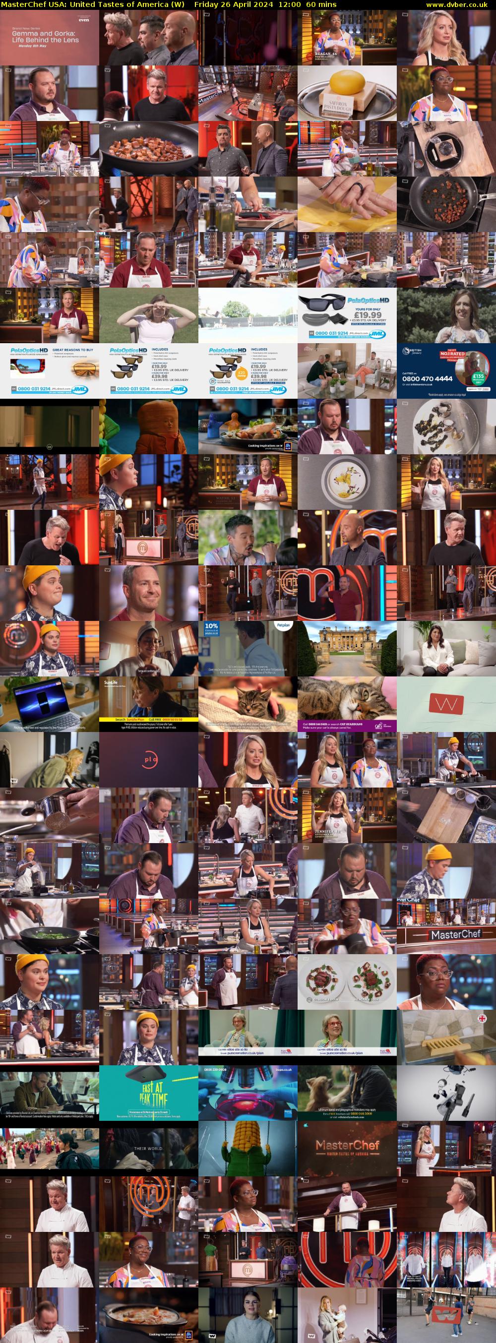 MasterChef USA: United Tastes of America (W) Friday 26 April 2024 12:00 - 13:00