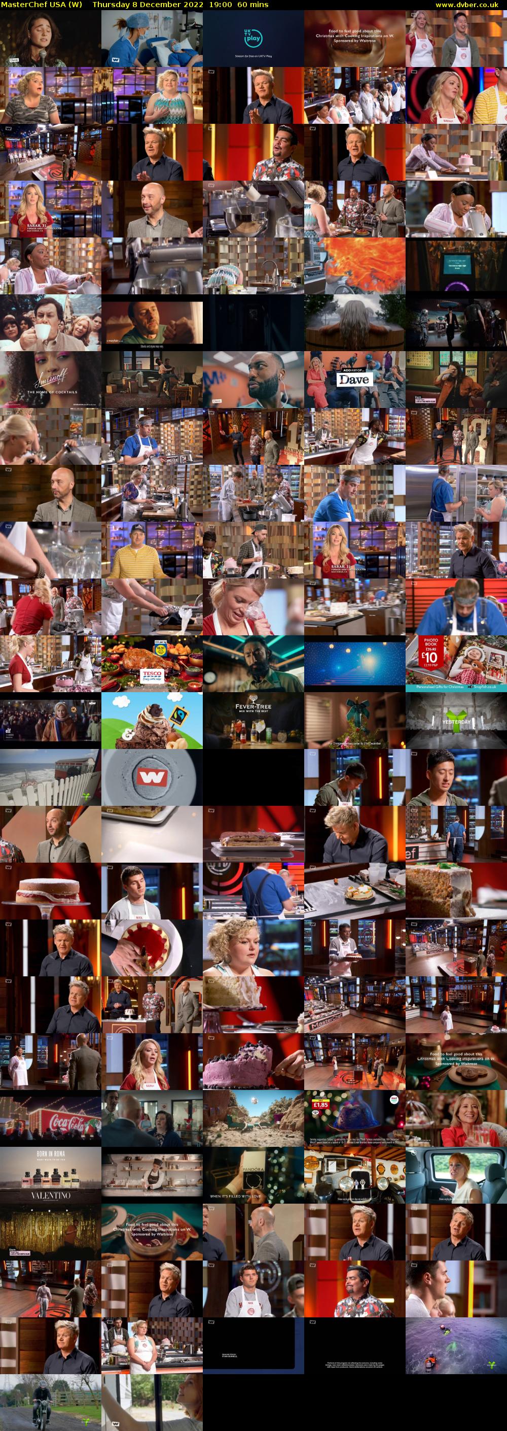 MasterChef USA (W) Thursday 8 December 2022 19:00 - 20:00