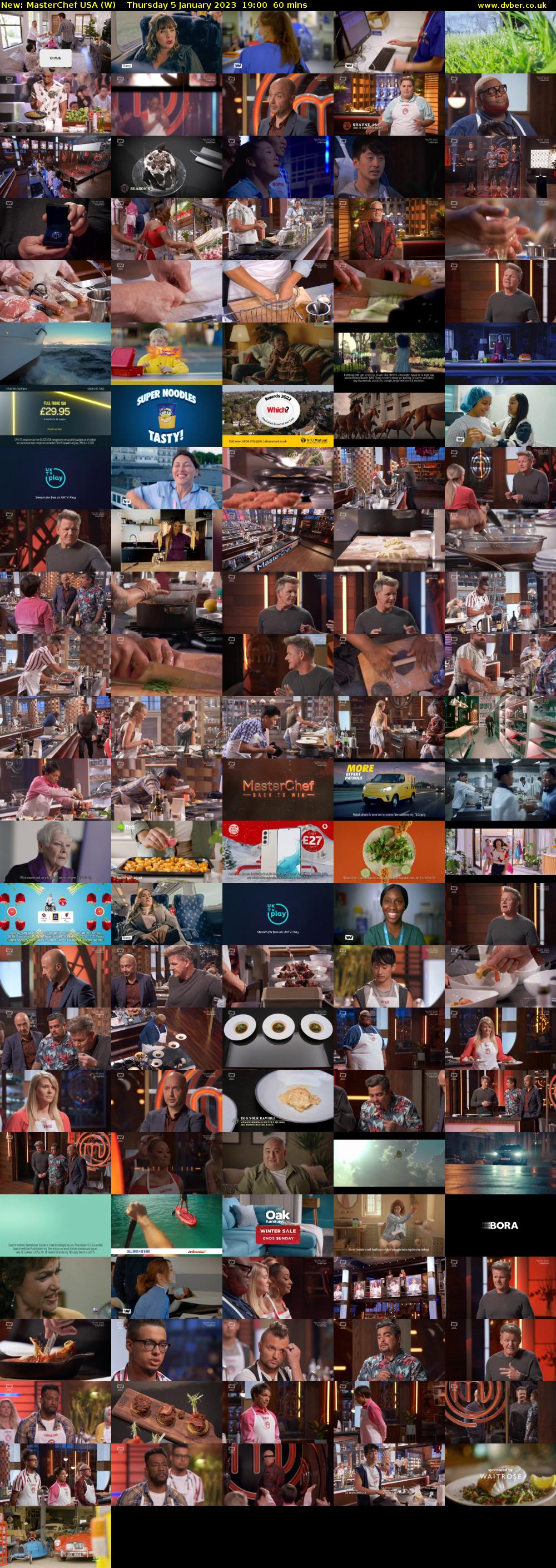 MasterChef USA (W) Thursday 5 January 2023 19:00 - 20:00
