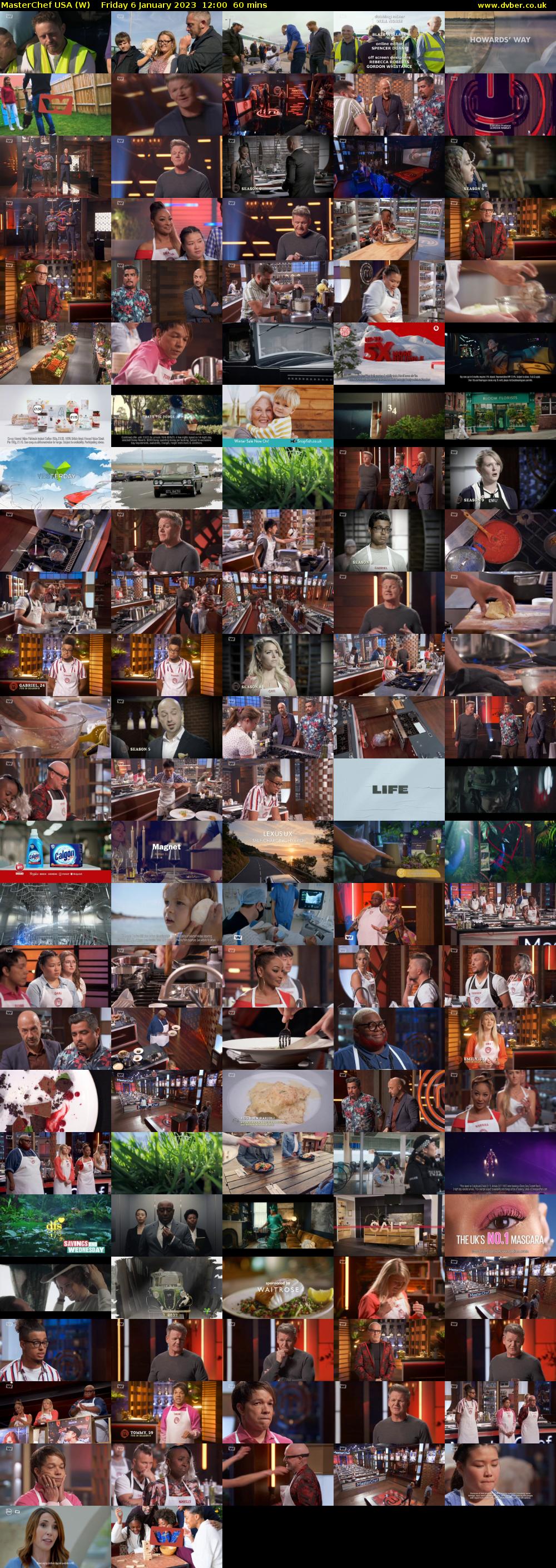 MasterChef USA (W) Friday 6 January 2023 12:00 - 13:00