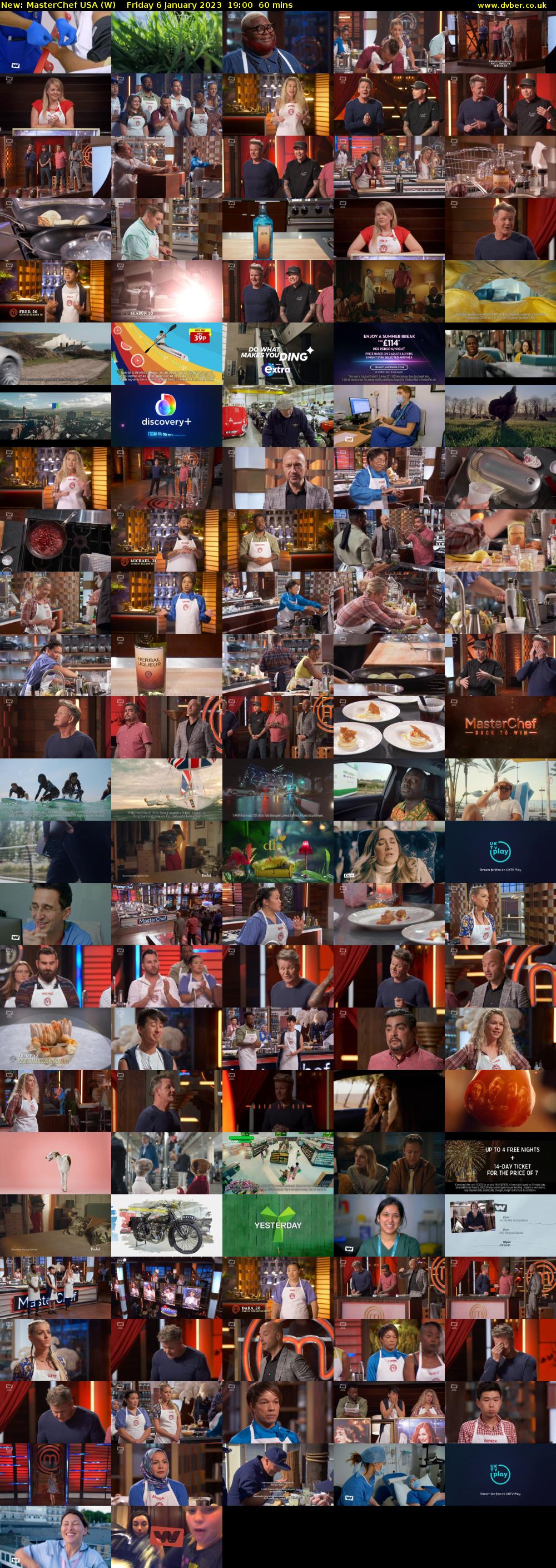 MasterChef USA (W) Friday 6 January 2023 19:00 - 20:00