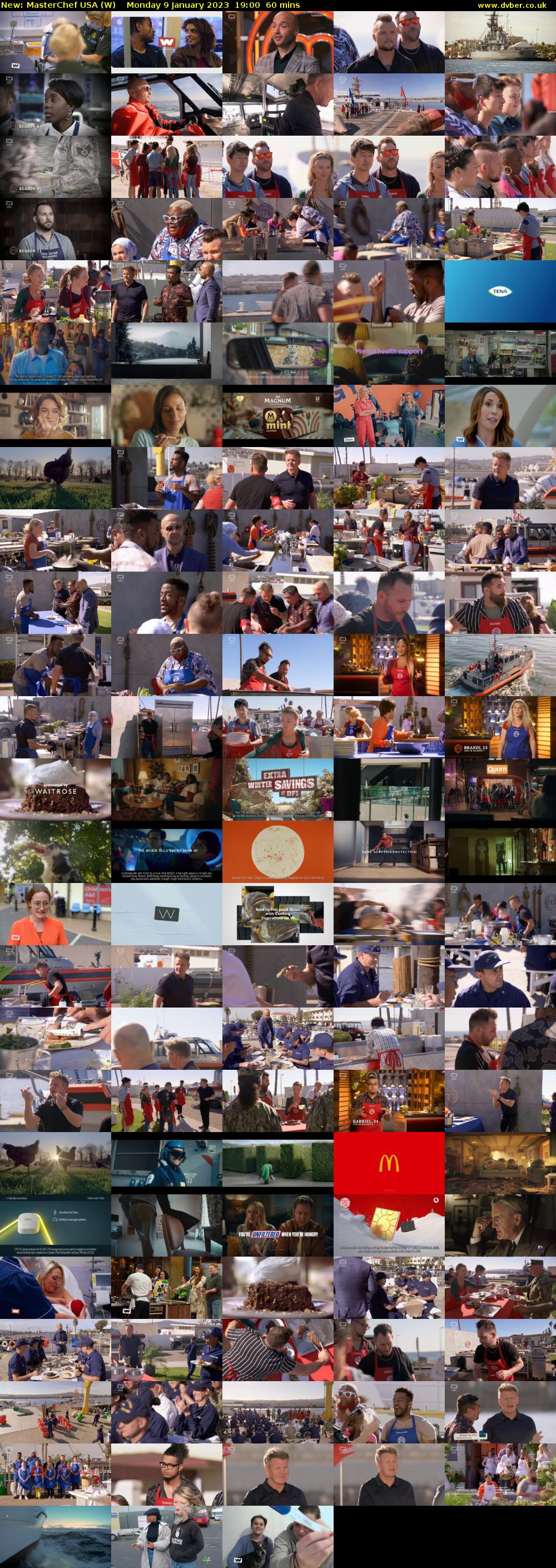 MasterChef USA (W) Monday 9 January 2023 19:00 - 20:00