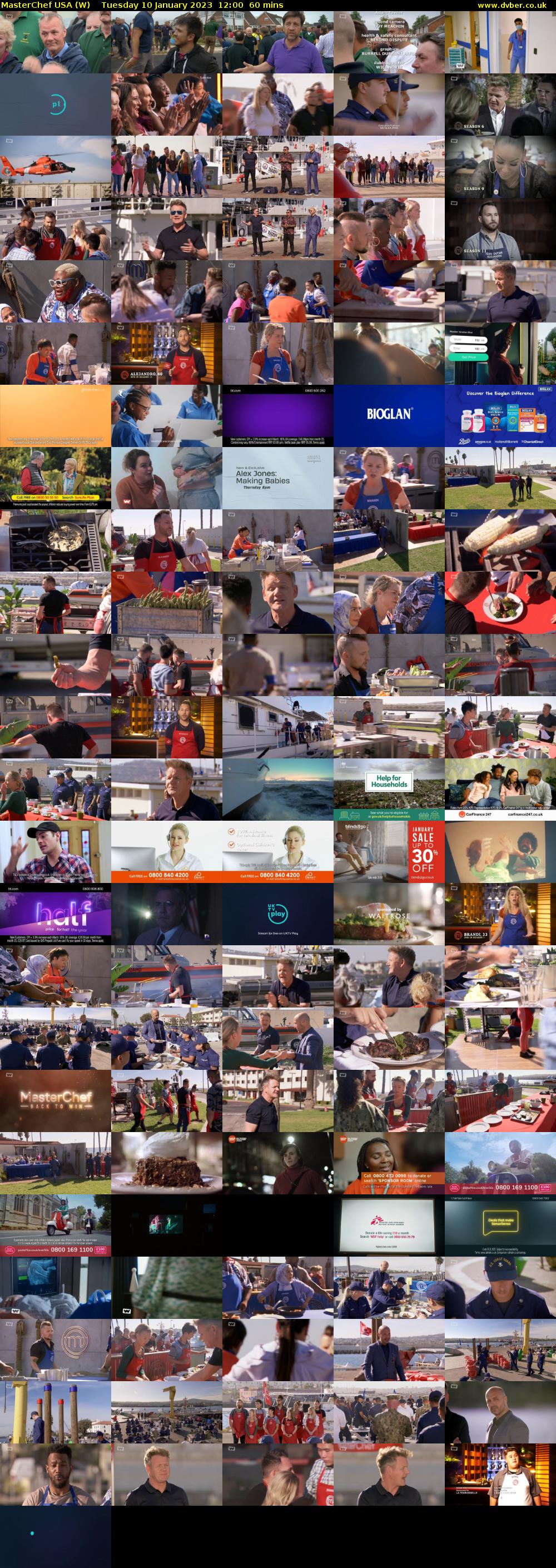 MasterChef USA (W) Tuesday 10 January 2023 12:00 - 13:00
