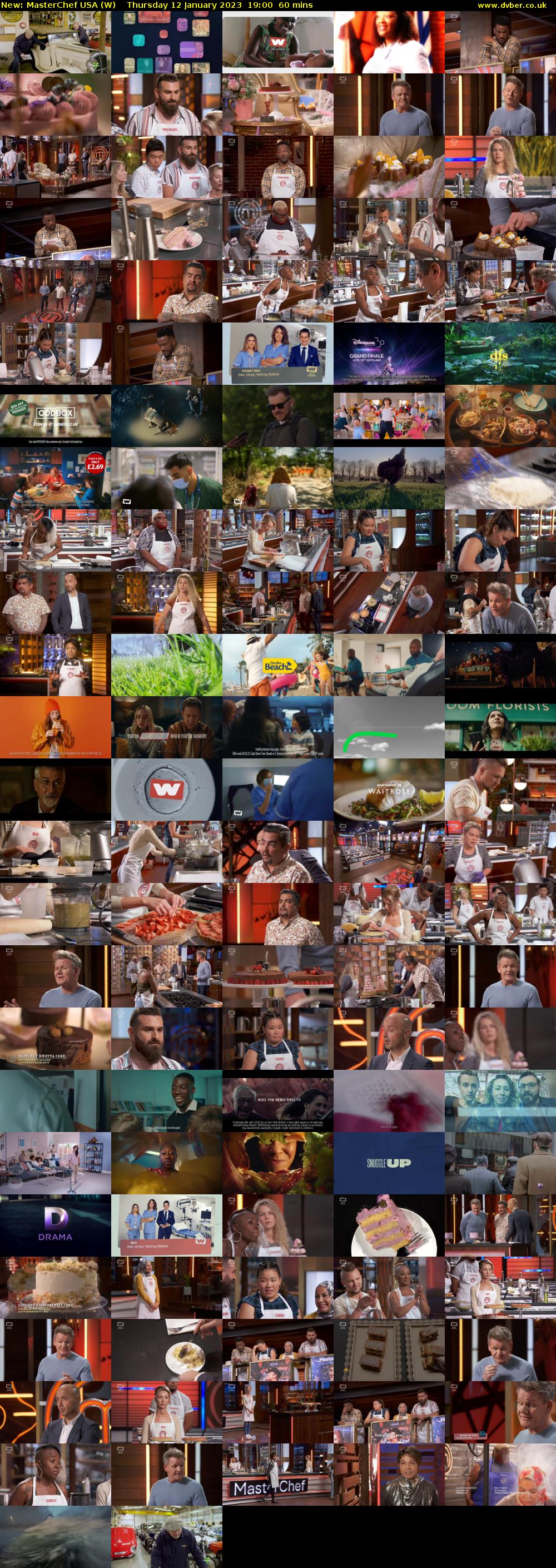 MasterChef USA (W) Thursday 12 January 2023 19:00 - 20:00