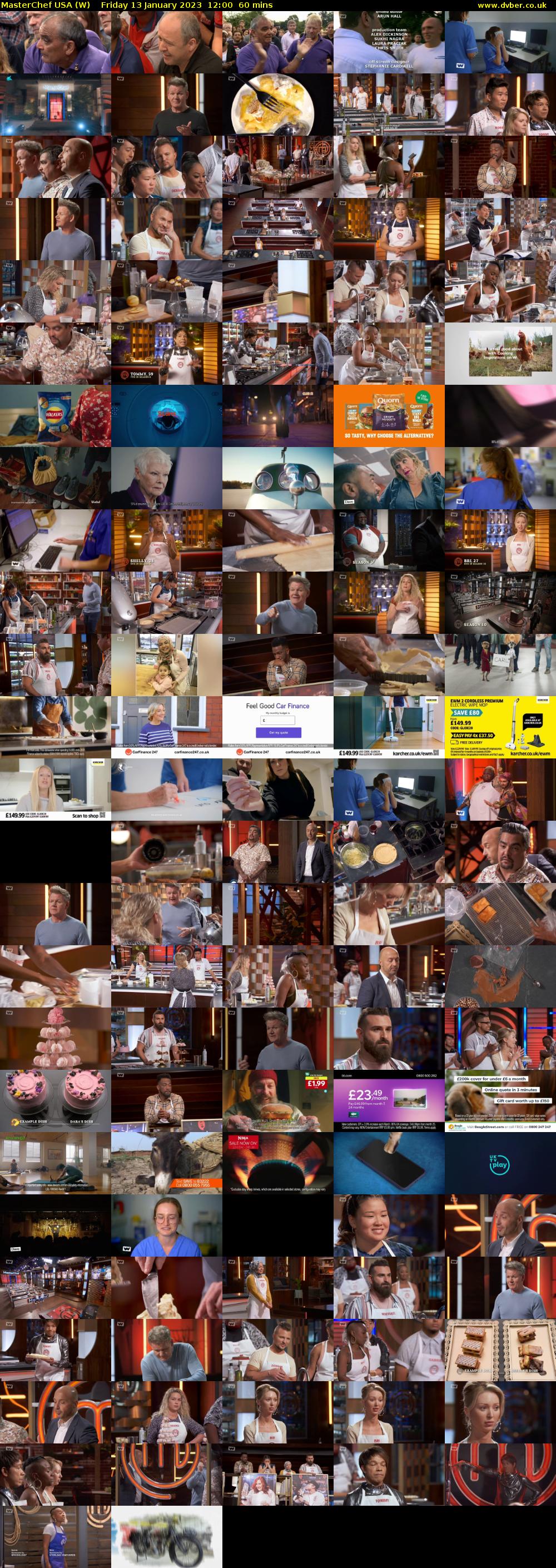 MasterChef USA (W) Friday 13 January 2023 12:00 - 13:00