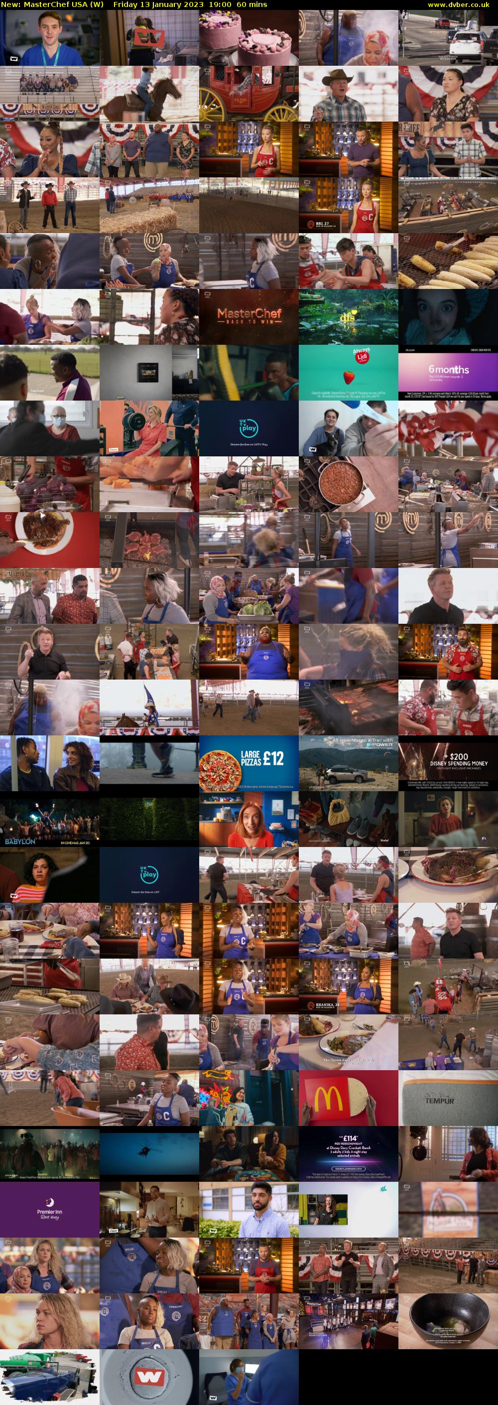 MasterChef USA (W) Friday 13 January 2023 19:00 - 20:00