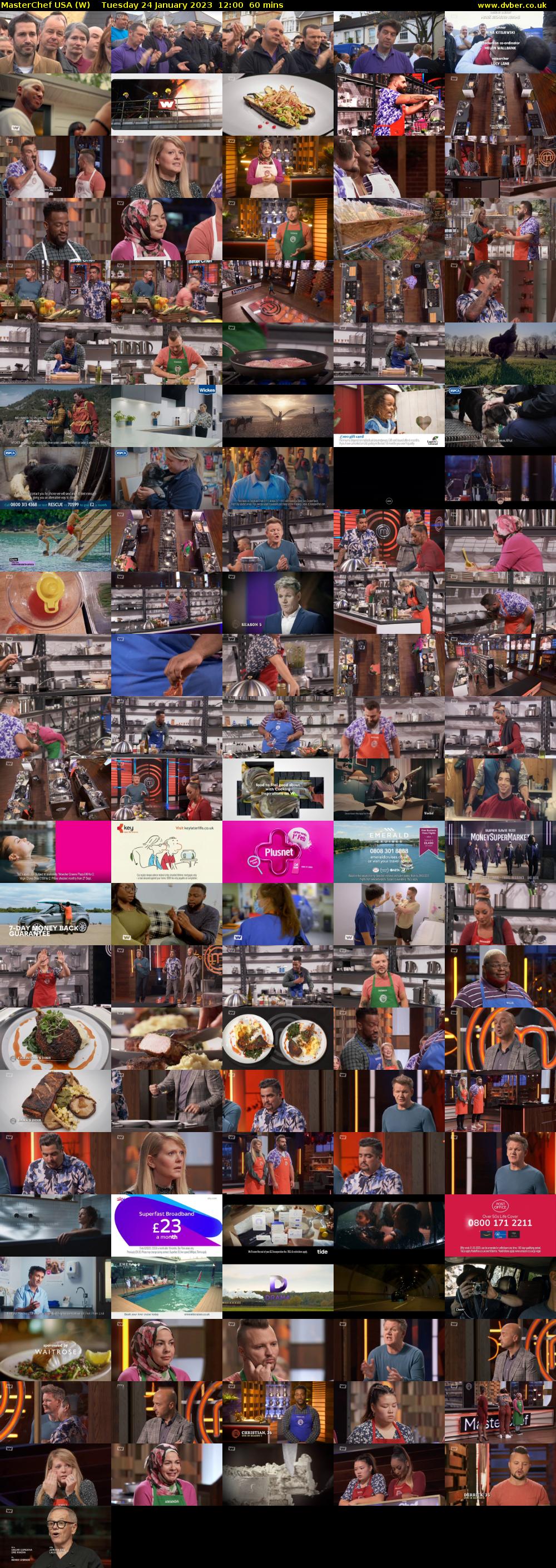 MasterChef USA (W) Tuesday 24 January 2023 12:00 - 13:00