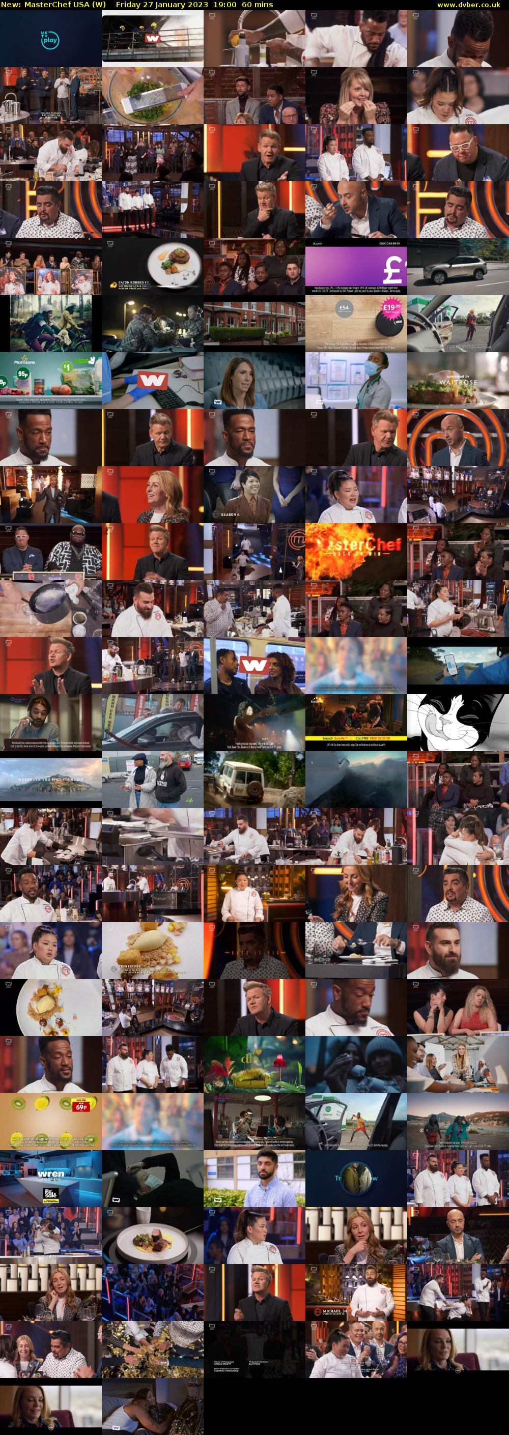 MasterChef USA (W) Friday 27 January 2023 19:00 - 20:00
