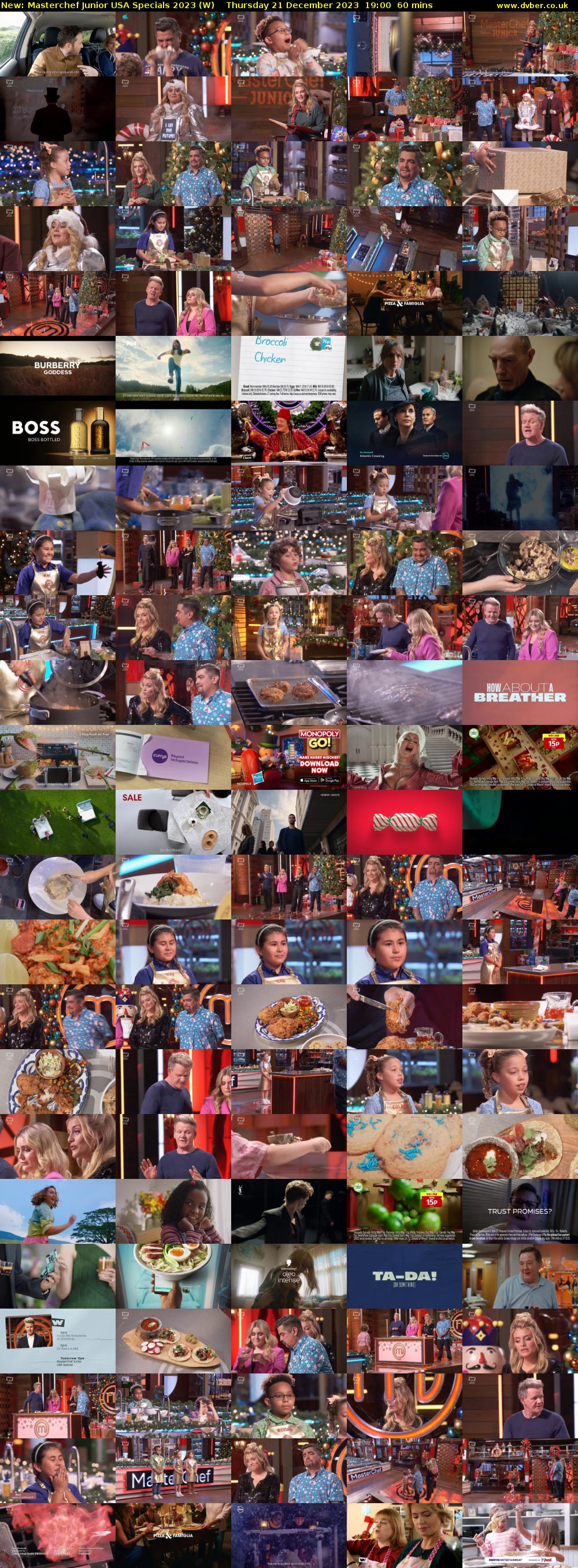Masterchef Junior USA Specials 2023 (W) Thursday 21 December 2023 19:00 - 20:00