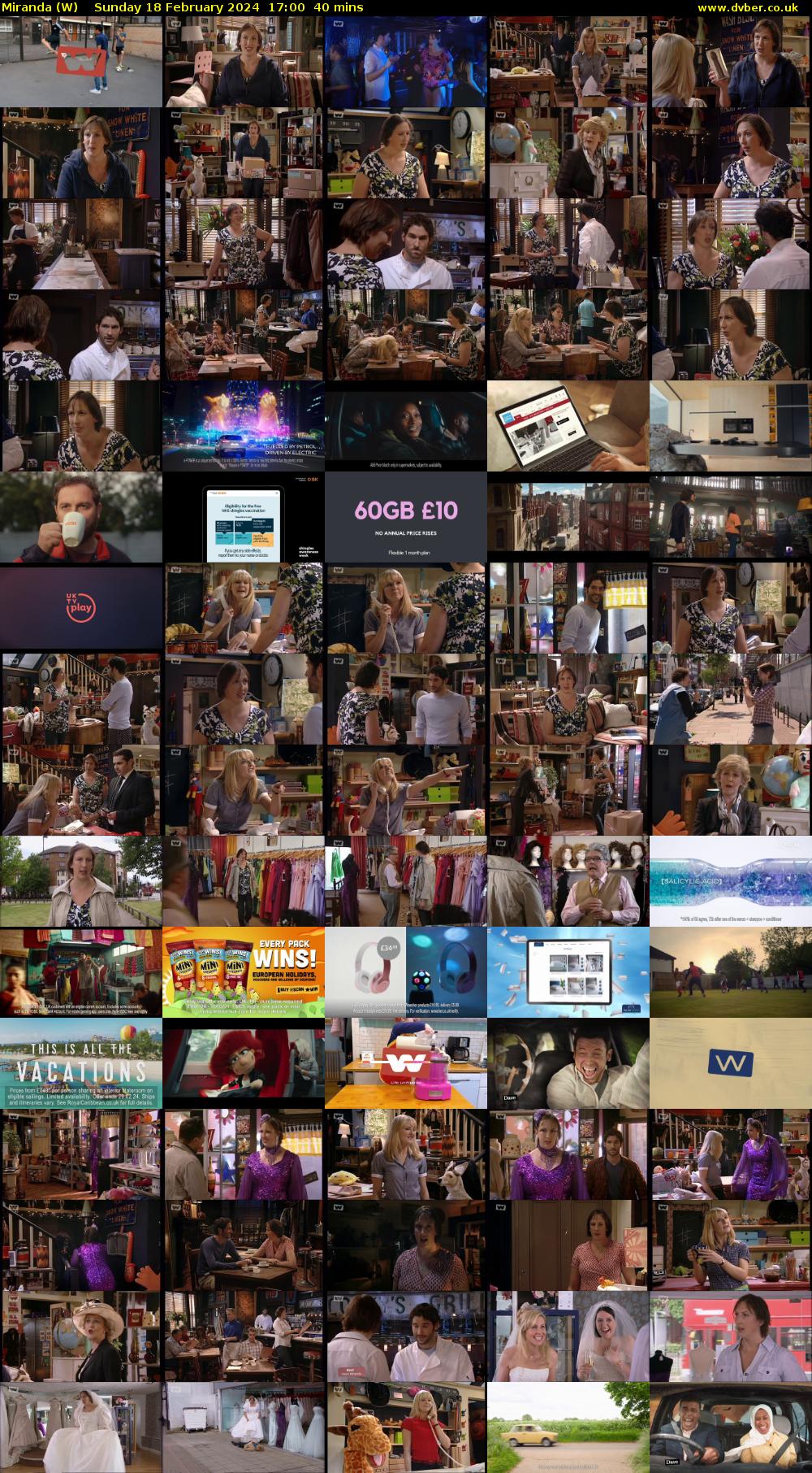 Miranda (W) Sunday 18 February 2024 17:00 - 17:40