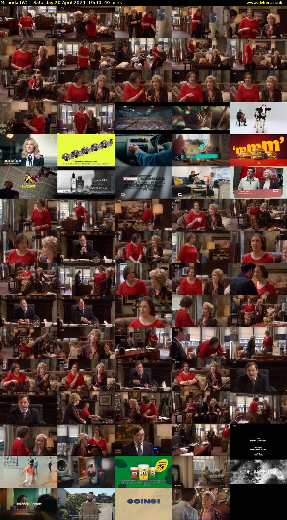 Miranda (W) Saturday 20 April 2024 19:40 - 20:20