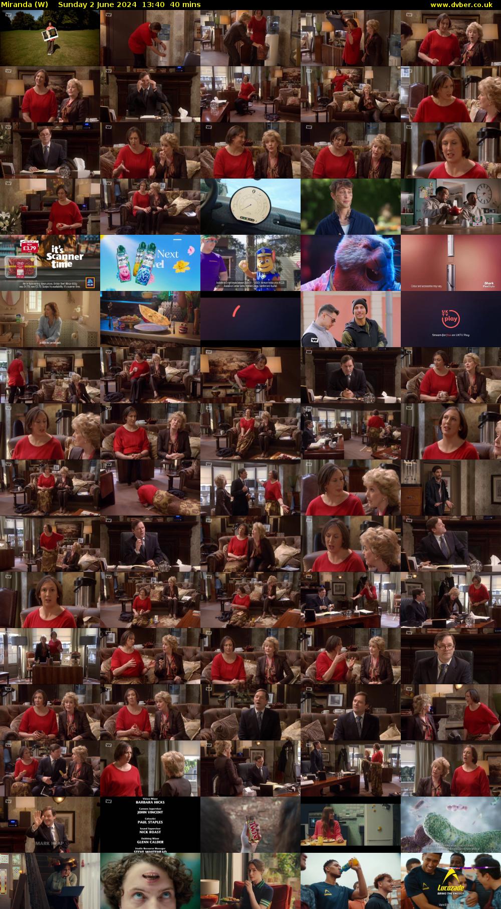 Miranda (W) Sunday 2 June 2024 13:40 - 14:20