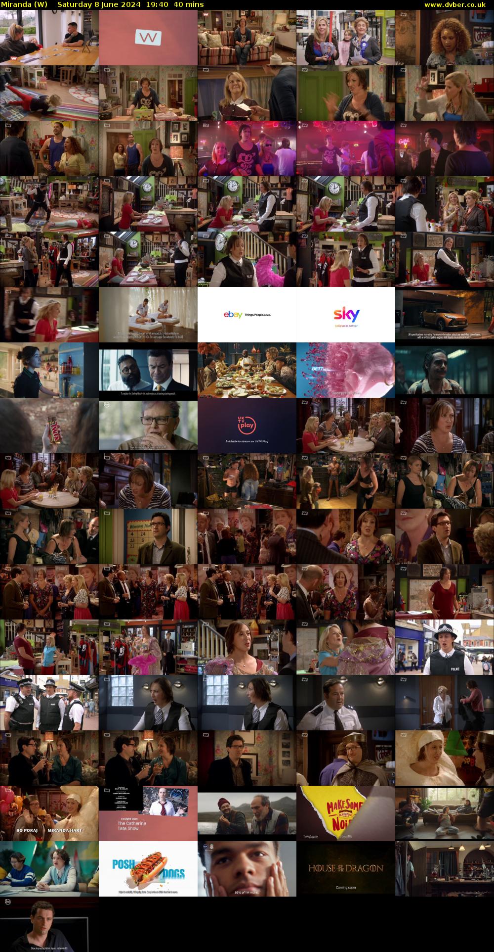 Miranda (W) Saturday 8 June 2024 19:40 - 20:20