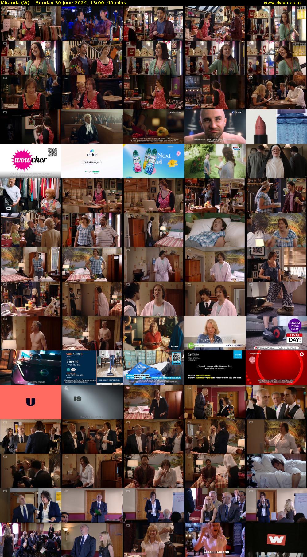 Miranda (W) Sunday 30 June 2024 13:00 - 13:40