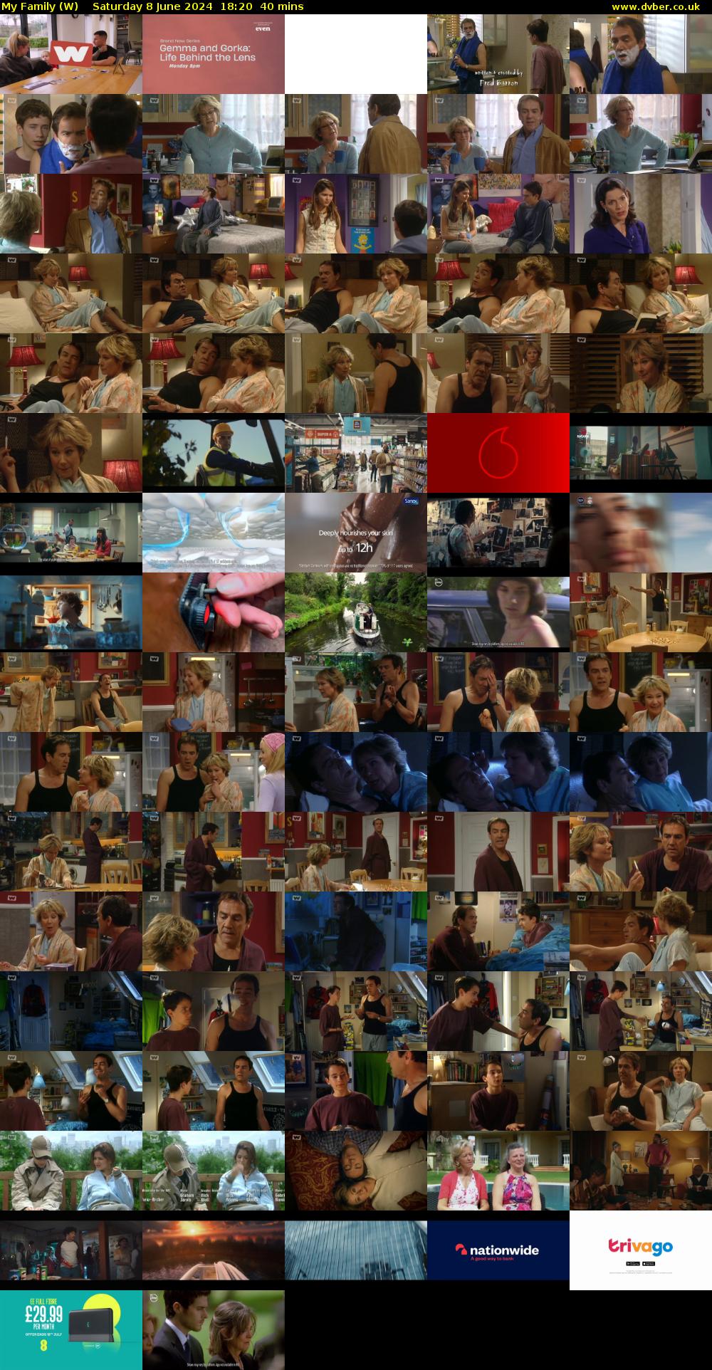 My Family (W) Saturday 8 June 2024 18:20 - 19:00