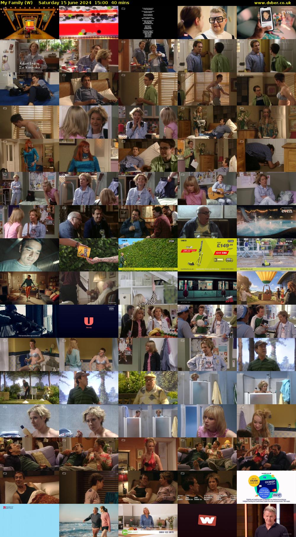 My Family (W) Saturday 15 June 2024 15:00 - 15:40