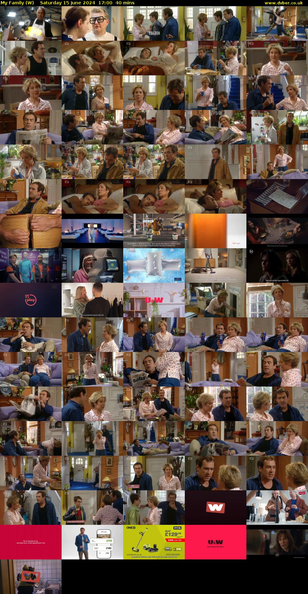 My Family (W) Saturday 15 June 2024 17:00 - 17:40