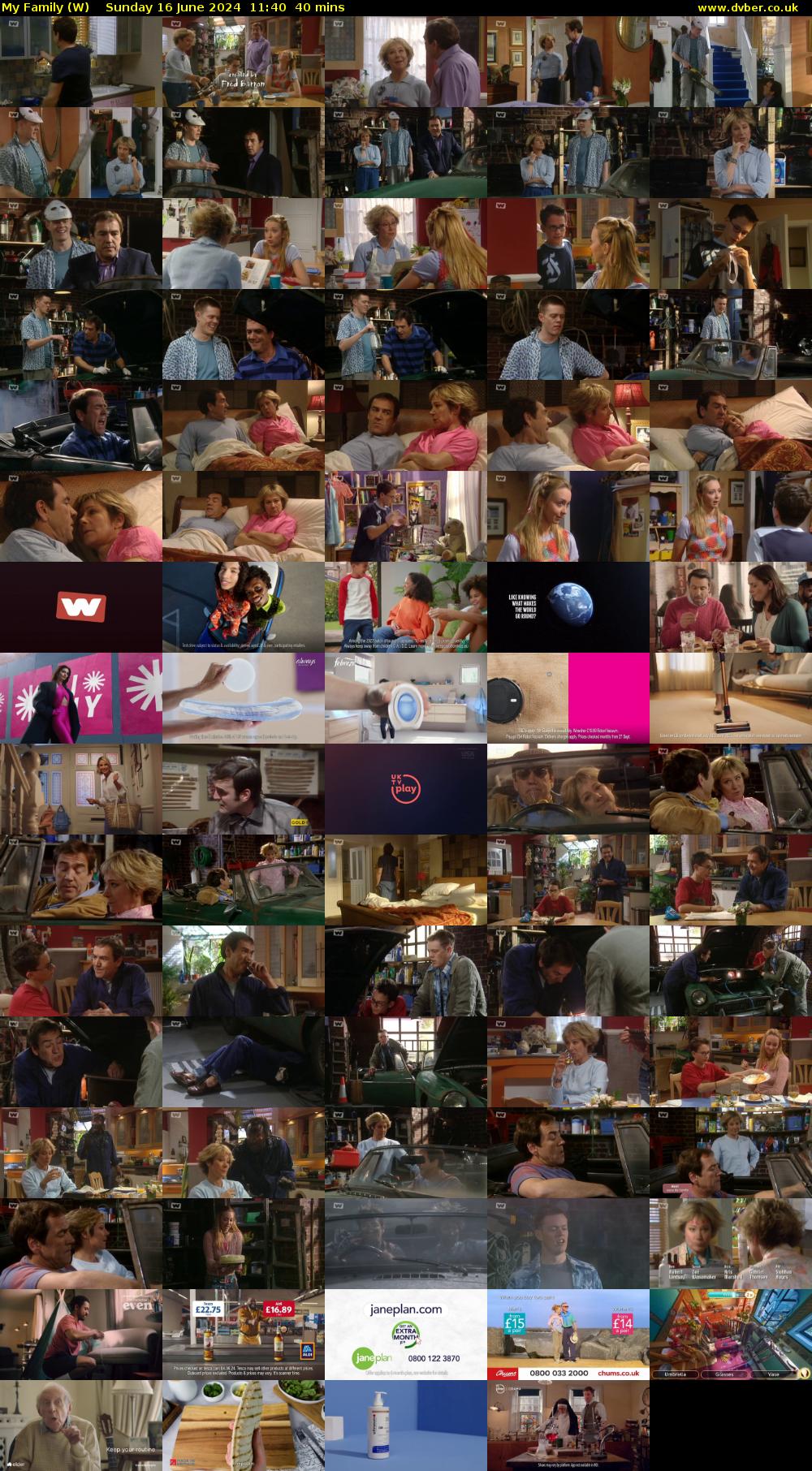 My Family (W) Sunday 16 June 2024 11:40 - 12:20