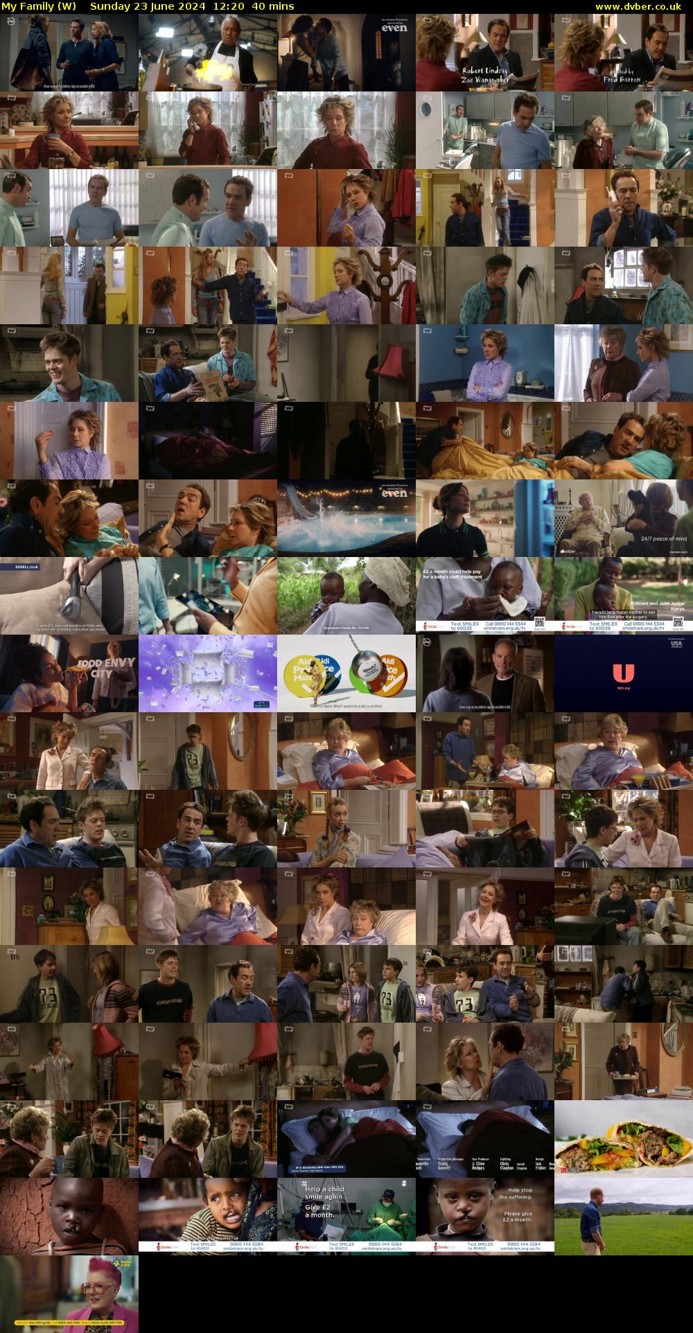 My Family (W) Sunday 23 June 2024 12:20 - 13:00