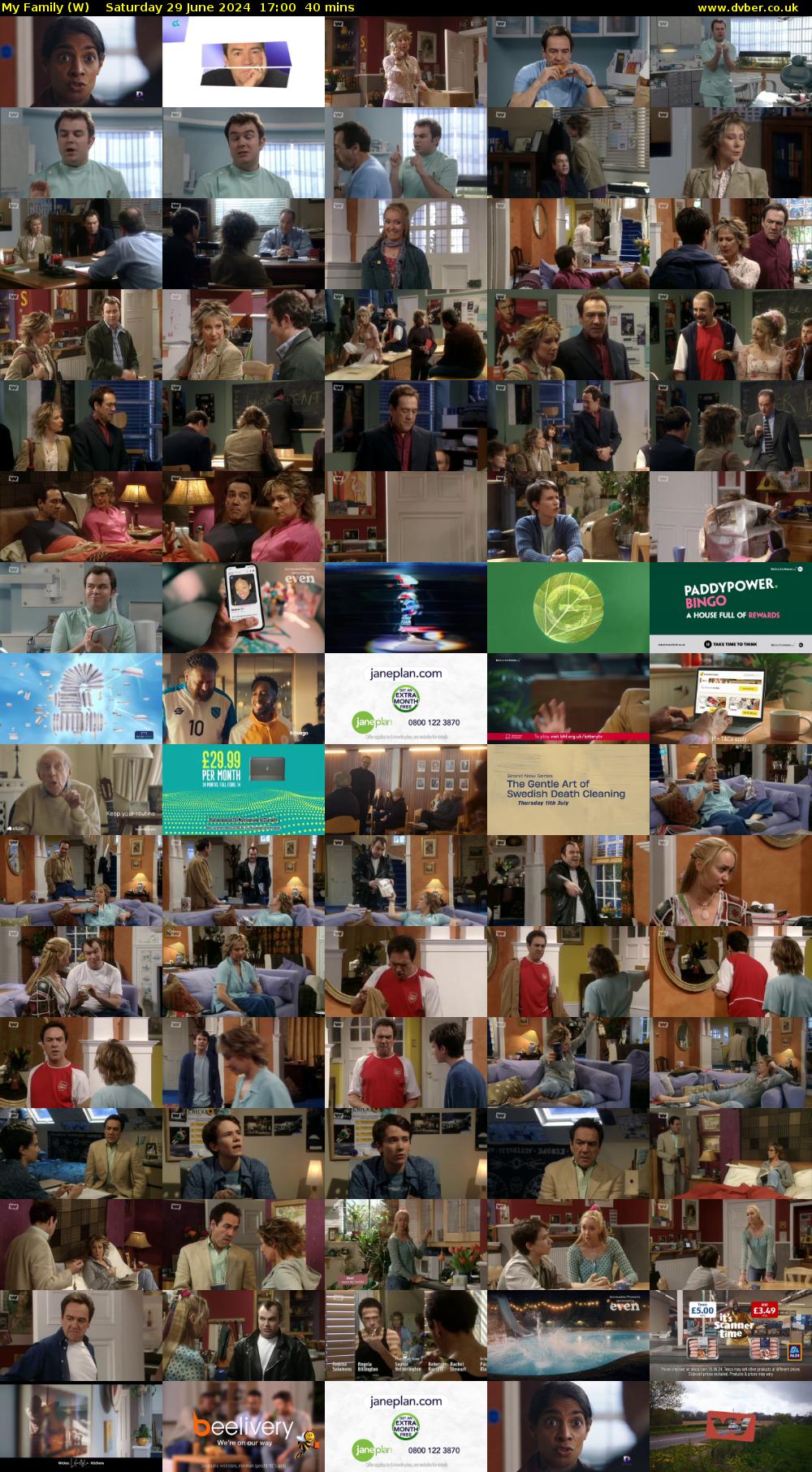My Family (W) Saturday 29 June 2024 17:00 - 17:40