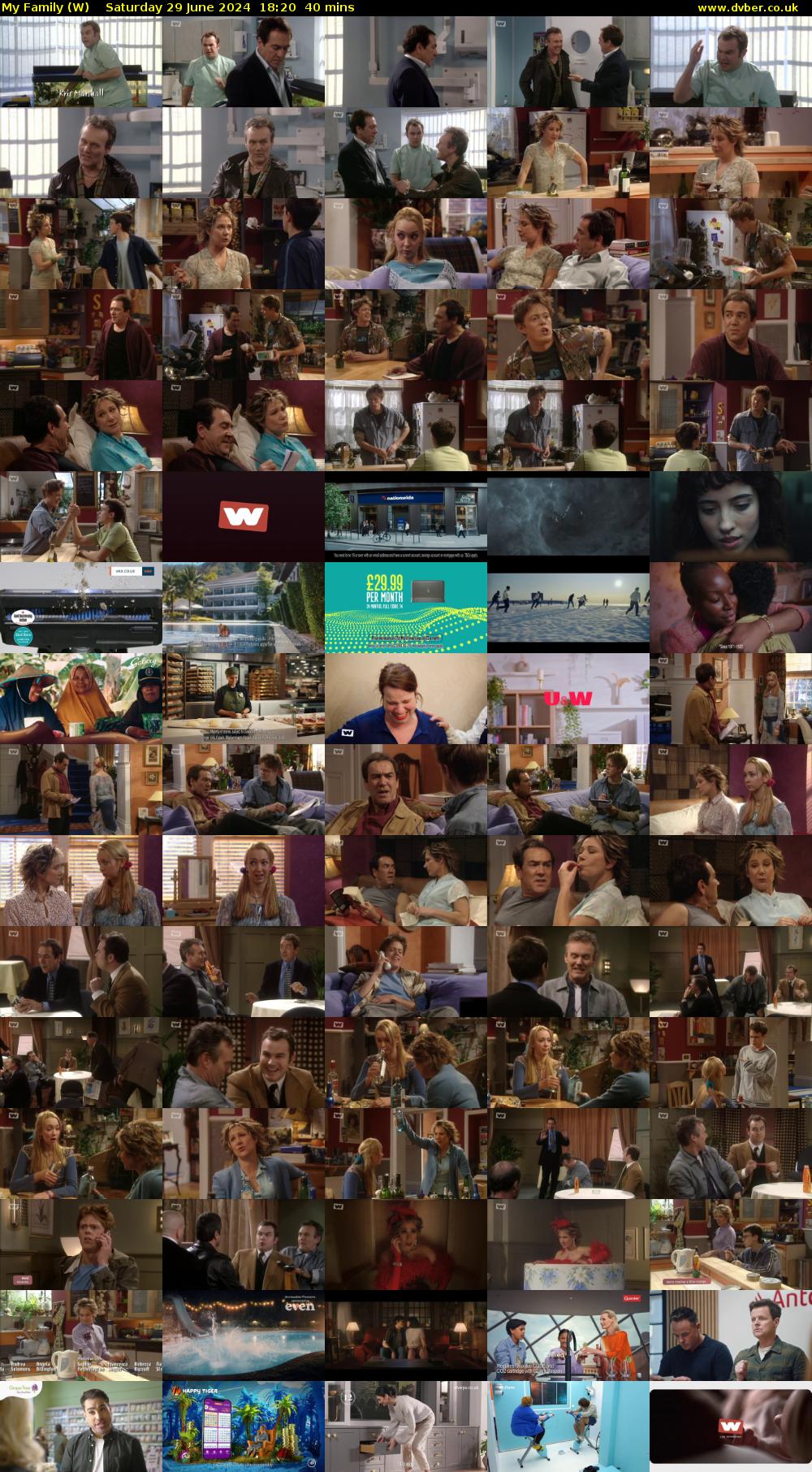 My Family (W) Saturday 29 June 2024 18:20 - 19:00