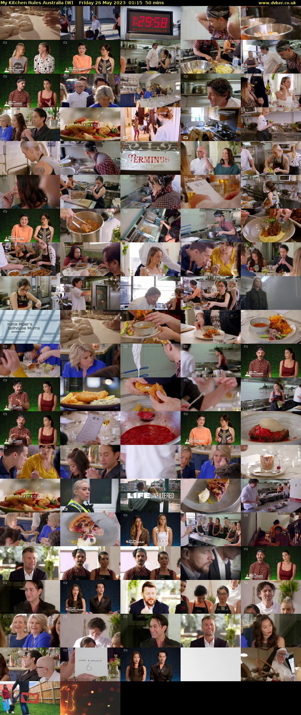 My Kitchen Rules Australia (W) Friday 26 May 2023 01:15 - 02:05