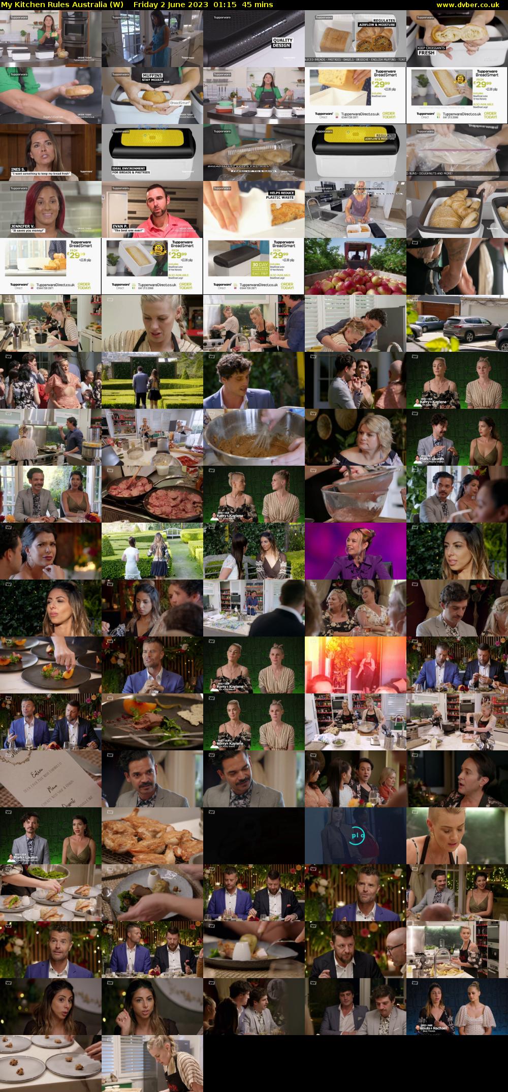 My Kitchen Rules Australia (W) Friday 2 June 2023 01:15 - 02:00