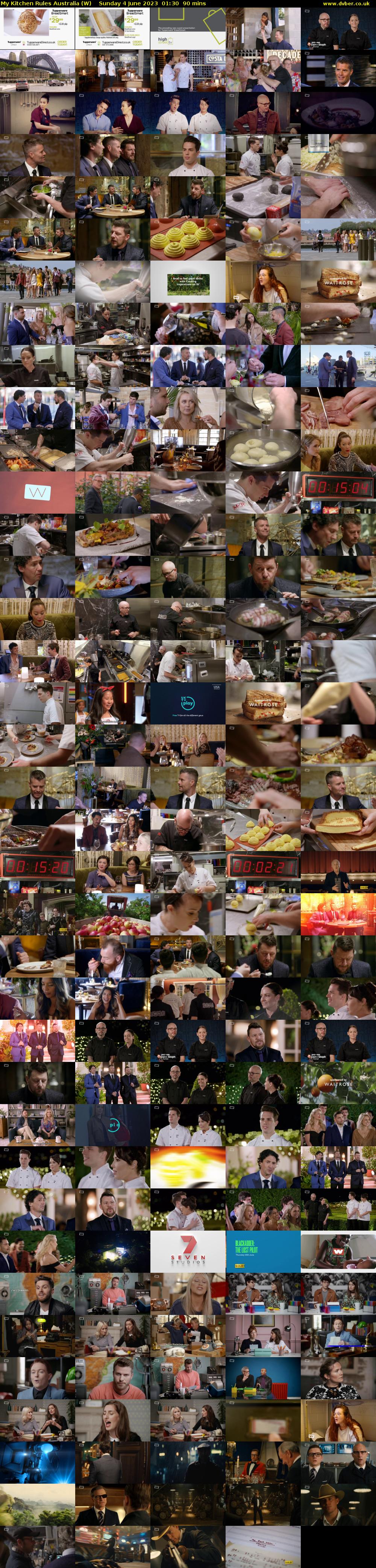 My Kitchen Rules Australia (W) Sunday 4 June 2023 01:30 - 03:00