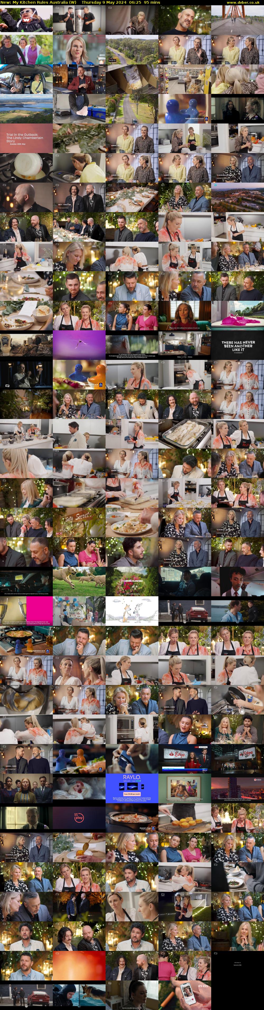 My Kitchen Rules Australia (W) Thursday 9 May 2024 06:25 - 08:00