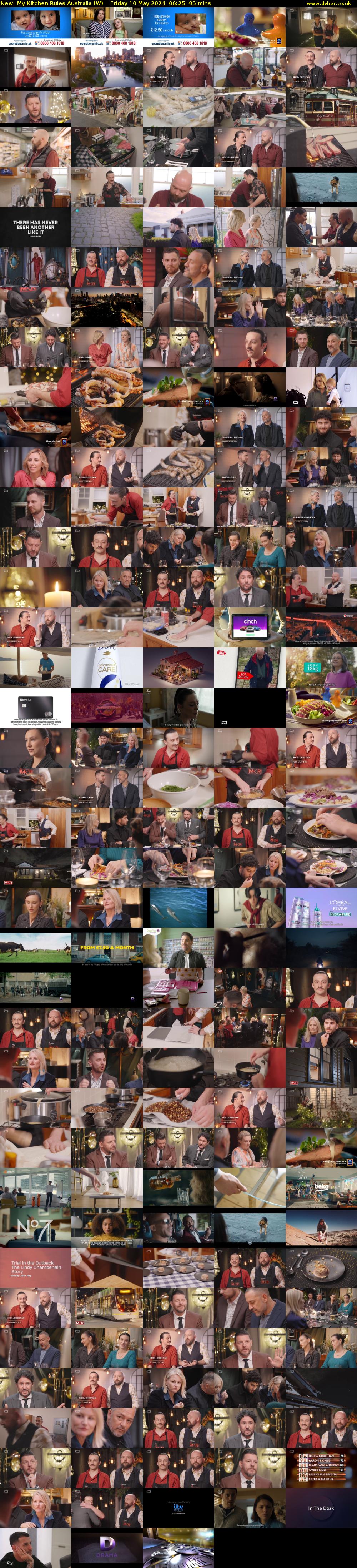 My Kitchen Rules Australia (W) Friday 10 May 2024 06:25 - 08:00