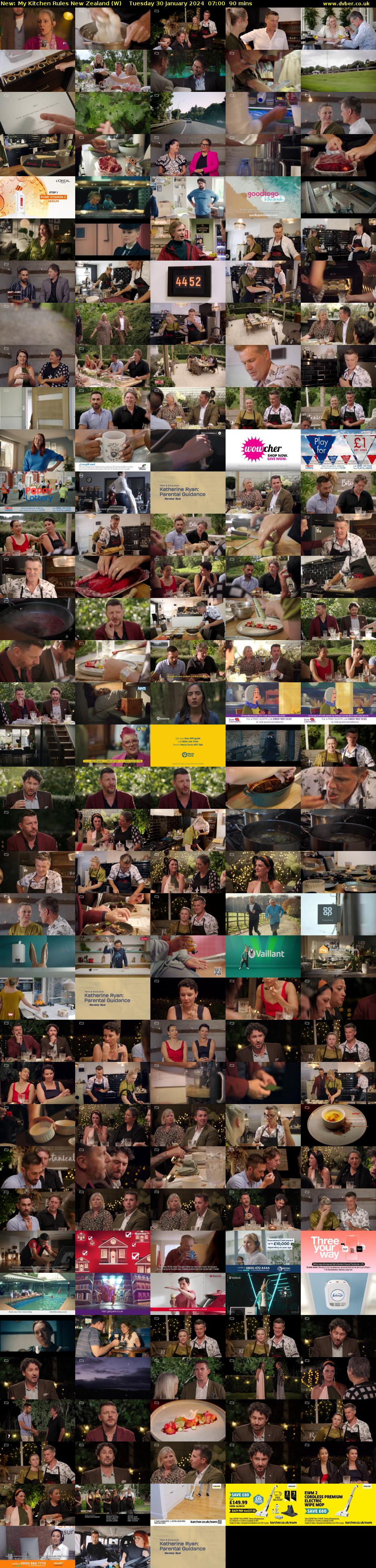 My Kitchen Rules New Zealand (W) Tuesday 30 January 2024 07:00 - 08:30