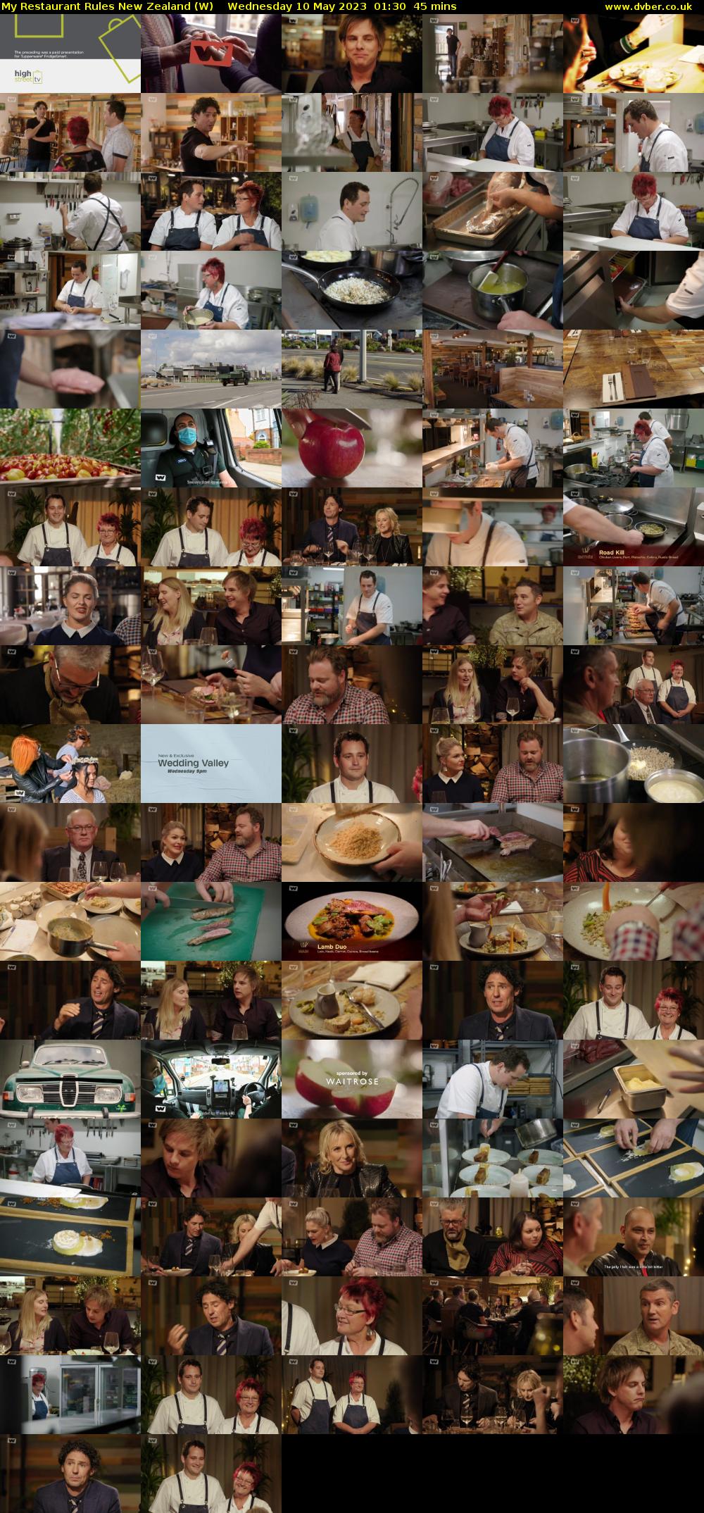 My Restaurant Rules New Zealand (W) Wednesday 10 May 2023 01:30 - 02:15
