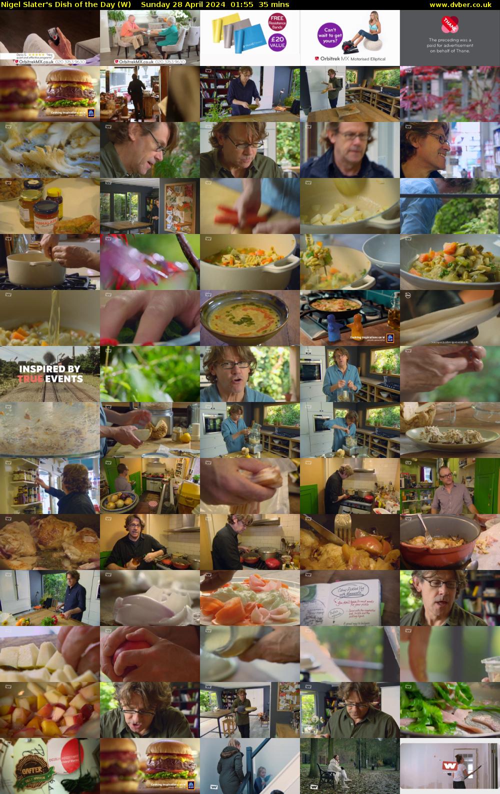Nigel Slater's Dish of the Day (W) Sunday 28 April 2024 01:55 - 02:30