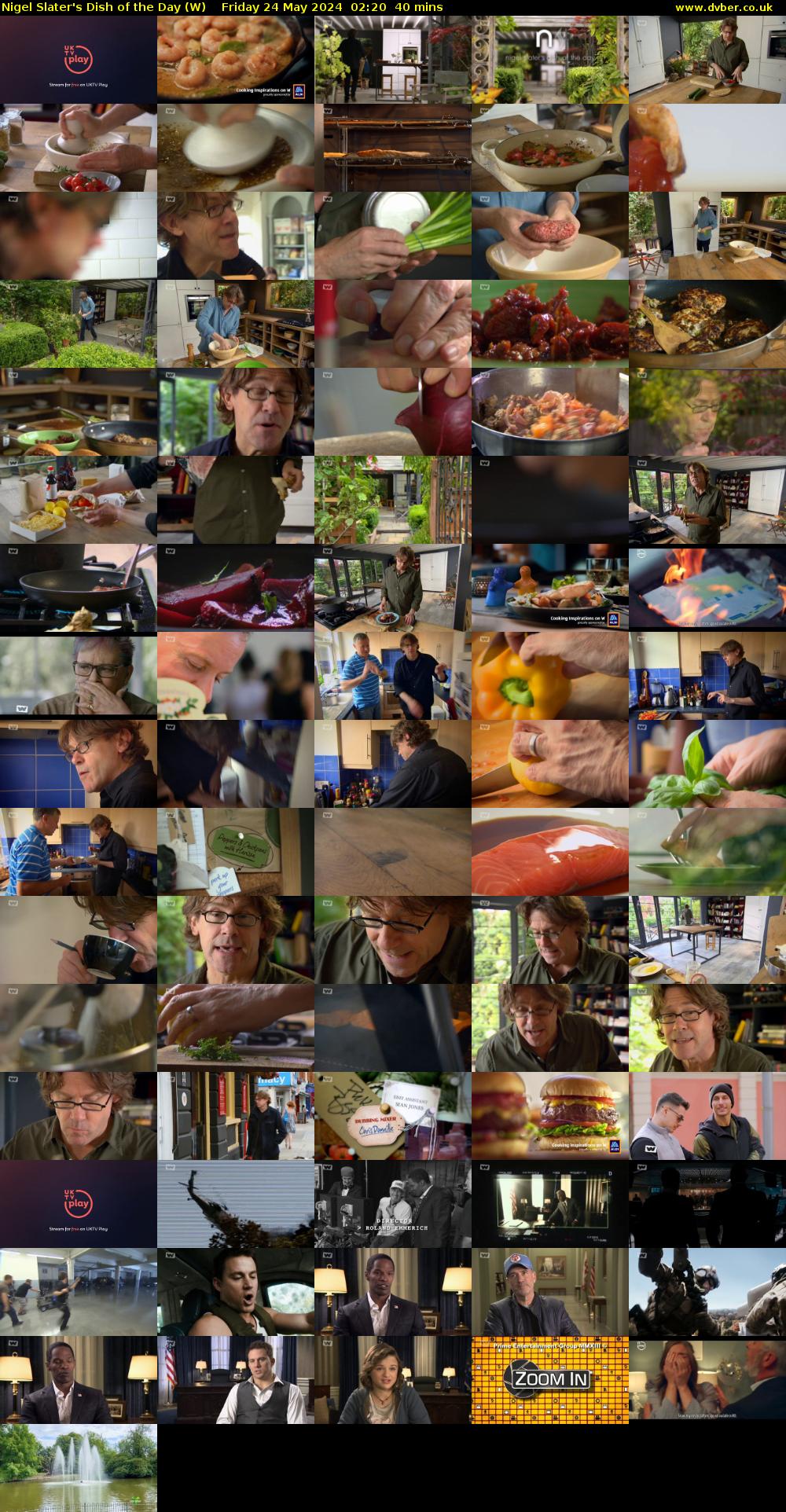 Nigel Slater's Dish of the Day (W) Friday 24 May 2024 02:20 - 03:00