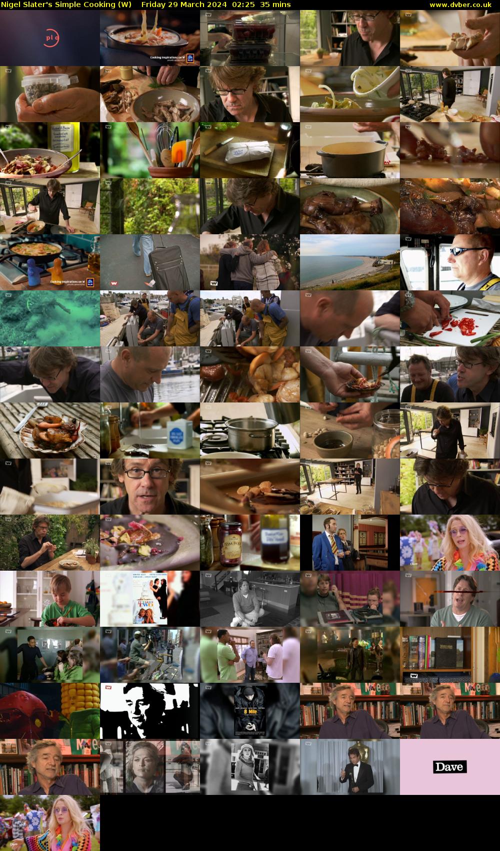 Nigel Slater's Simple Cooking (W) Friday 29 March 2024 02:25 - 03:00