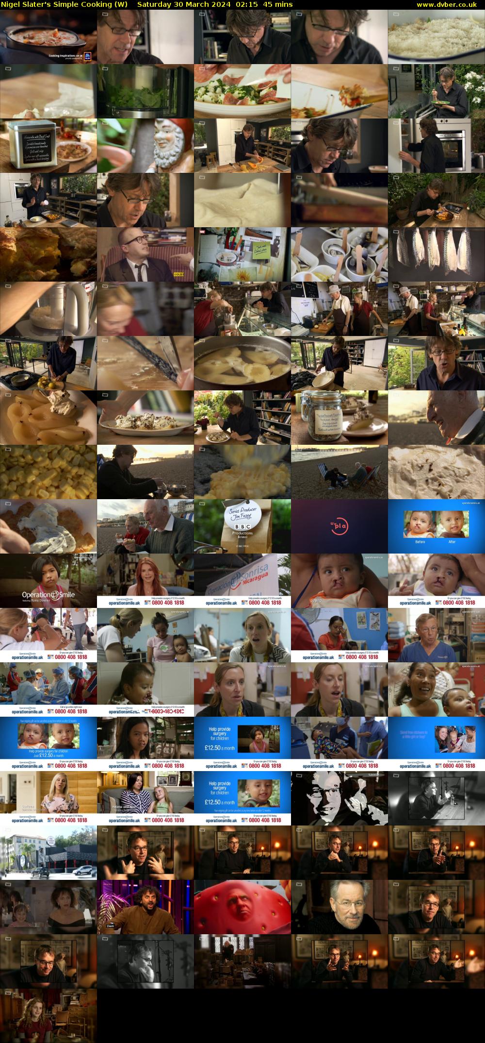 Nigel Slater's Simple Cooking (W) Saturday 30 March 2024 02:15 - 03:00