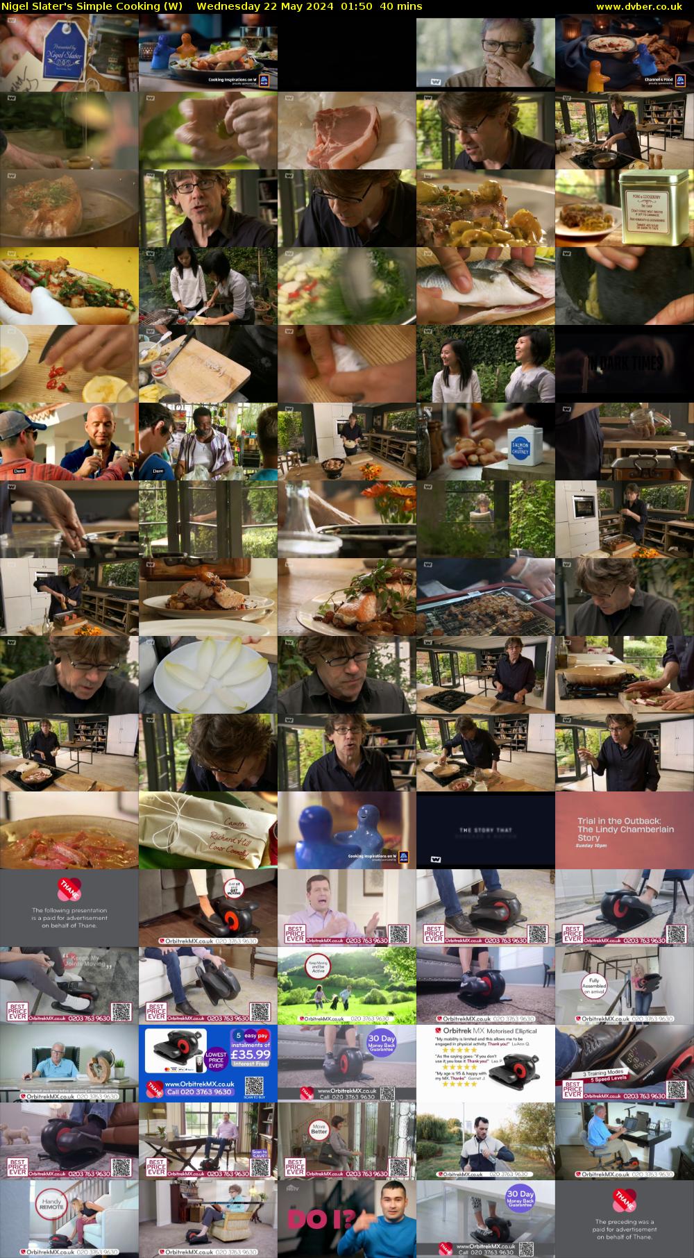 Nigel Slater's Simple Cooking (W) Wednesday 22 May 2024 01:50 - 02:30