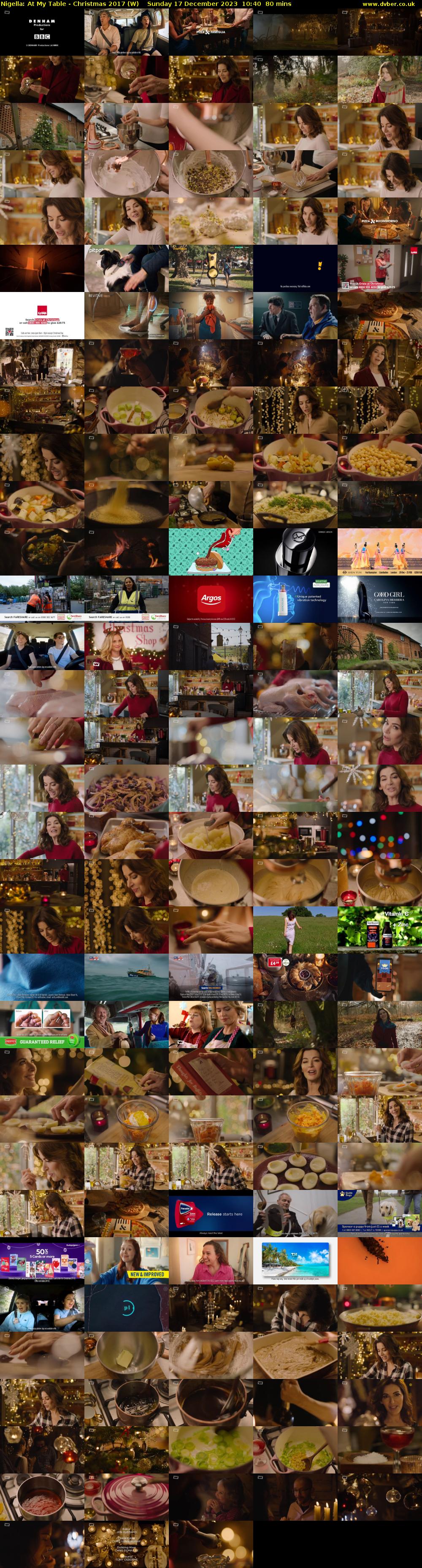 Nigella: At My Table - Christmas 2017 (W) Sunday 17 December 2023 10:40 - 12:00