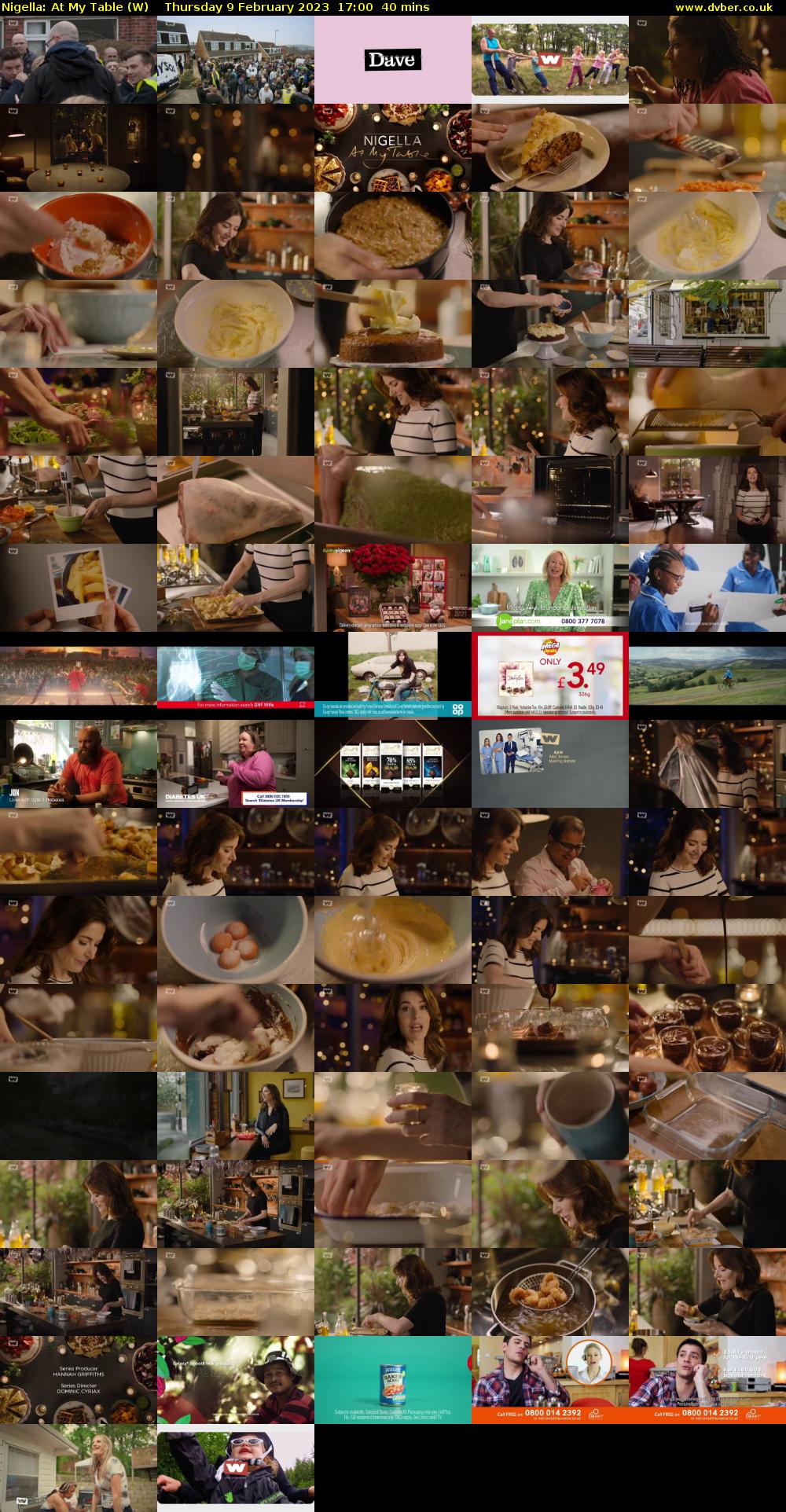 Nigella: At My Table (W) Thursday 9 February 2023 17:00 - 17:40
